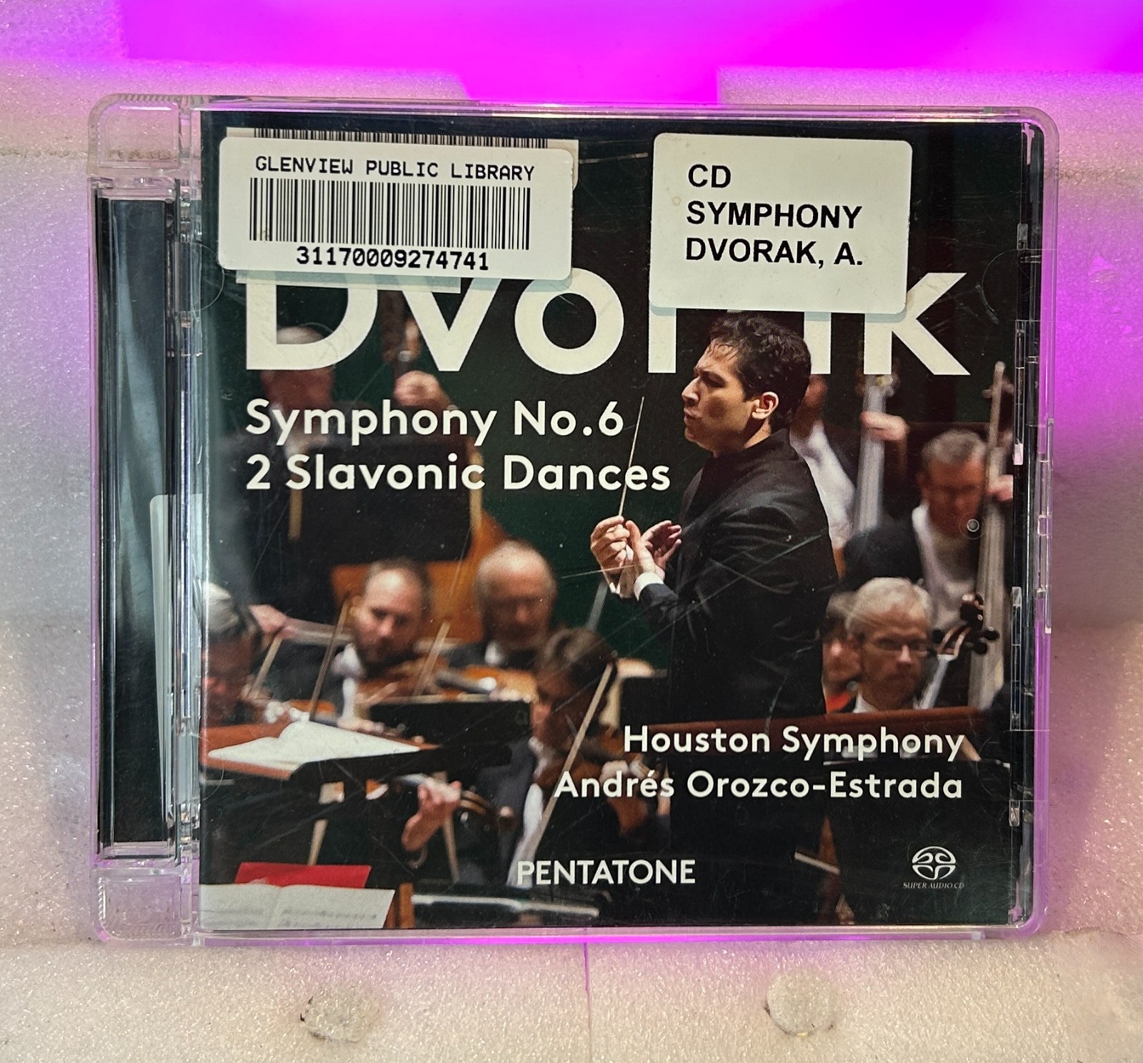 Antonín Dvorák: Symphony No. 6 2 Slavonic Dances  (SACD, 2016) W/ Case, Tested