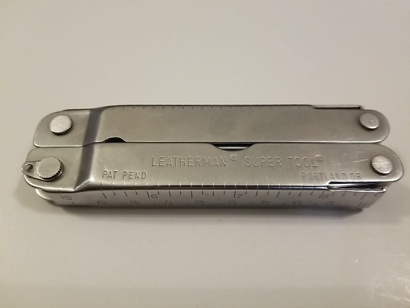 Retired Leatherman Super Tool *Broken Saw Blade* Screwdrivers Knife File Opener Retired Leatherman Super Tool *Broken Saw Blade* Screwdrivers Knife File Opener