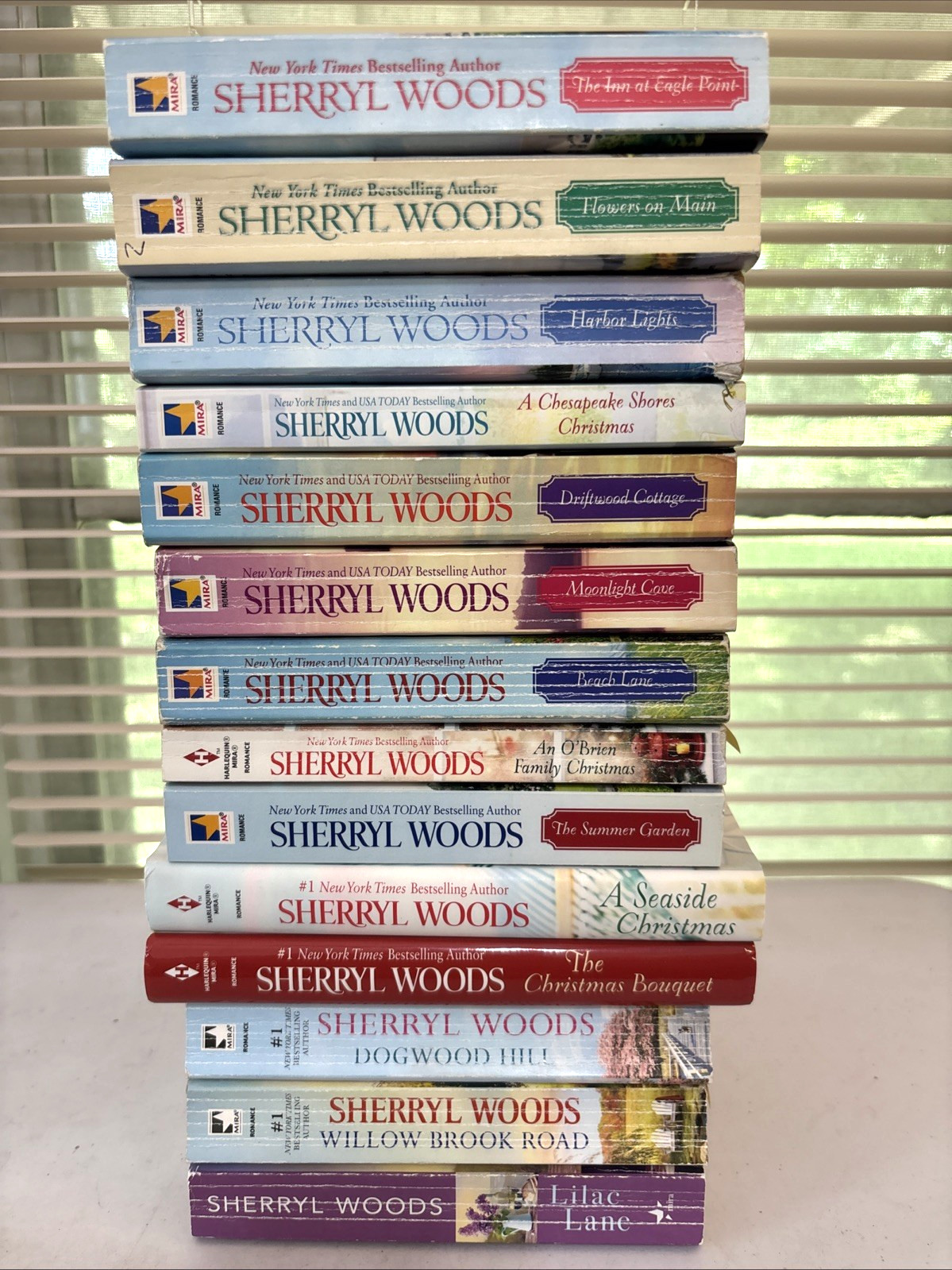 Sherryl Woods Chesapeake Shores Complete Series Lot of 14 (#1-#14) 12PB, 2 HC Sherryl Woods Chesapeake Shores Complete Series Lot of 14 (#1-#14) 12PB, 2 HC