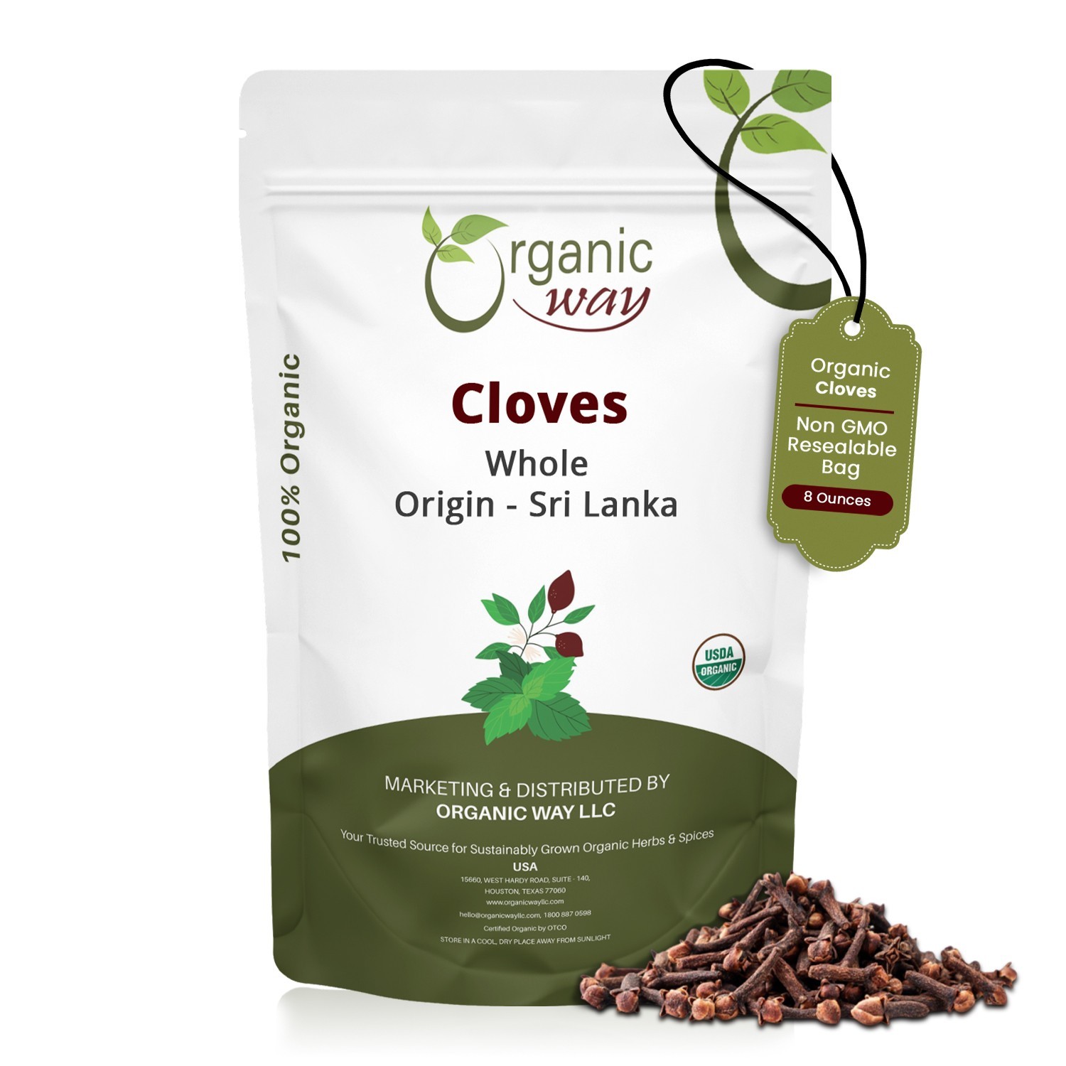 Hand Selected Cloves Whole , Kosher & USDA Certified Premium grade from Srilanka Hand Selected Cloves Whole , Kosher & USDA Certified Premium grade from Srilanka