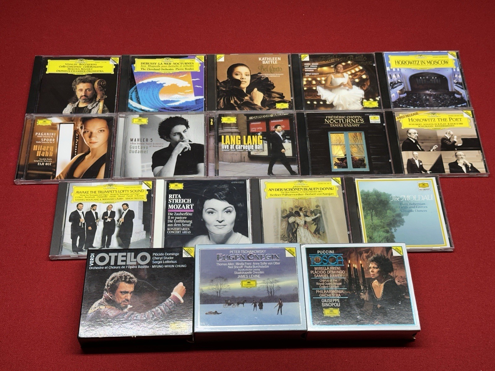 Vintage Lot Of 21 Deutsche Grammophon DGG Classical CDs Vintage Lot Of 21 Deutsche Grammophon DGG Classical CDs