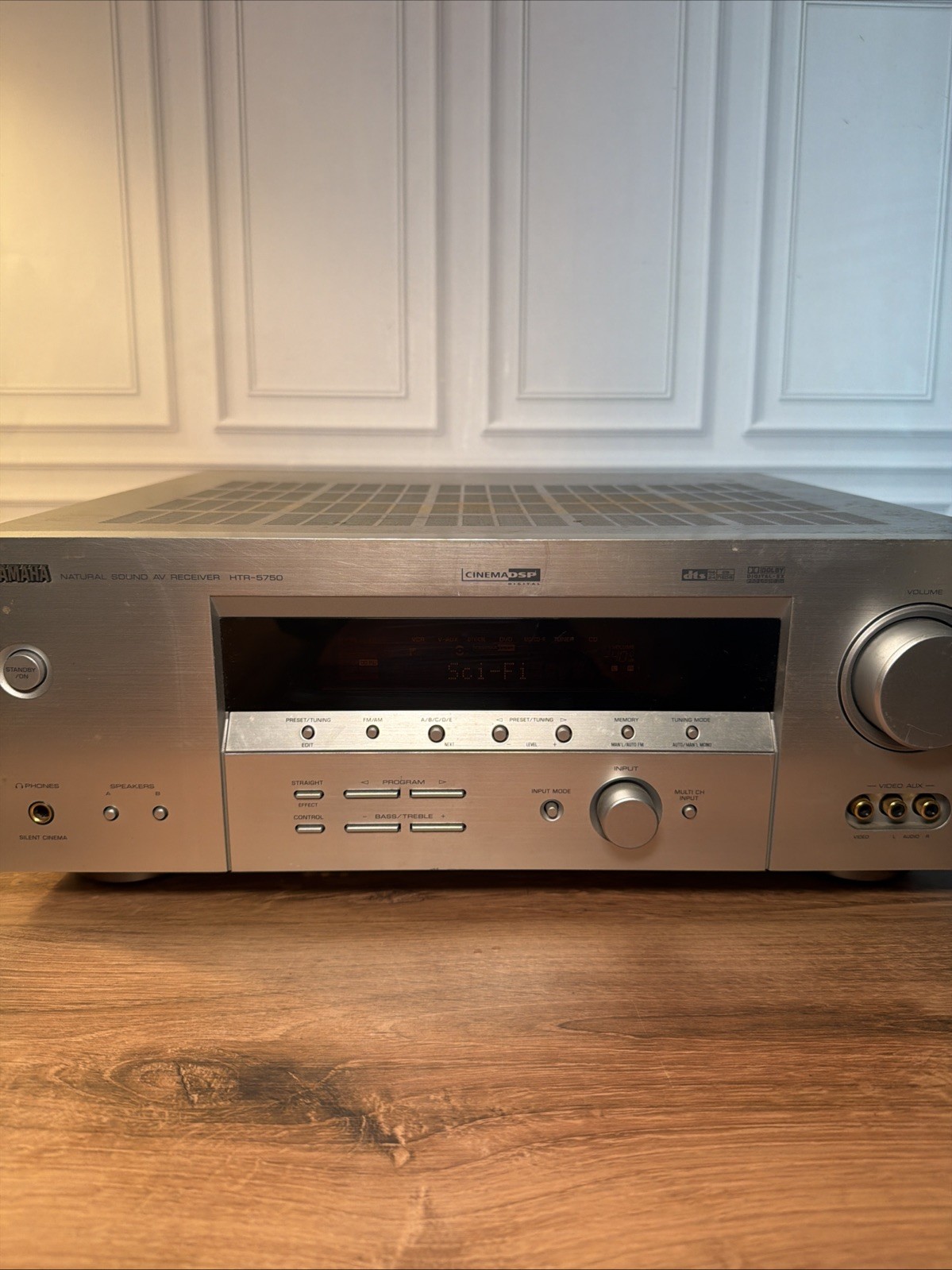 Yamaha HTR-5750 Natural Sound 6.1 Channel Home Theater AV Stereo Amplifier