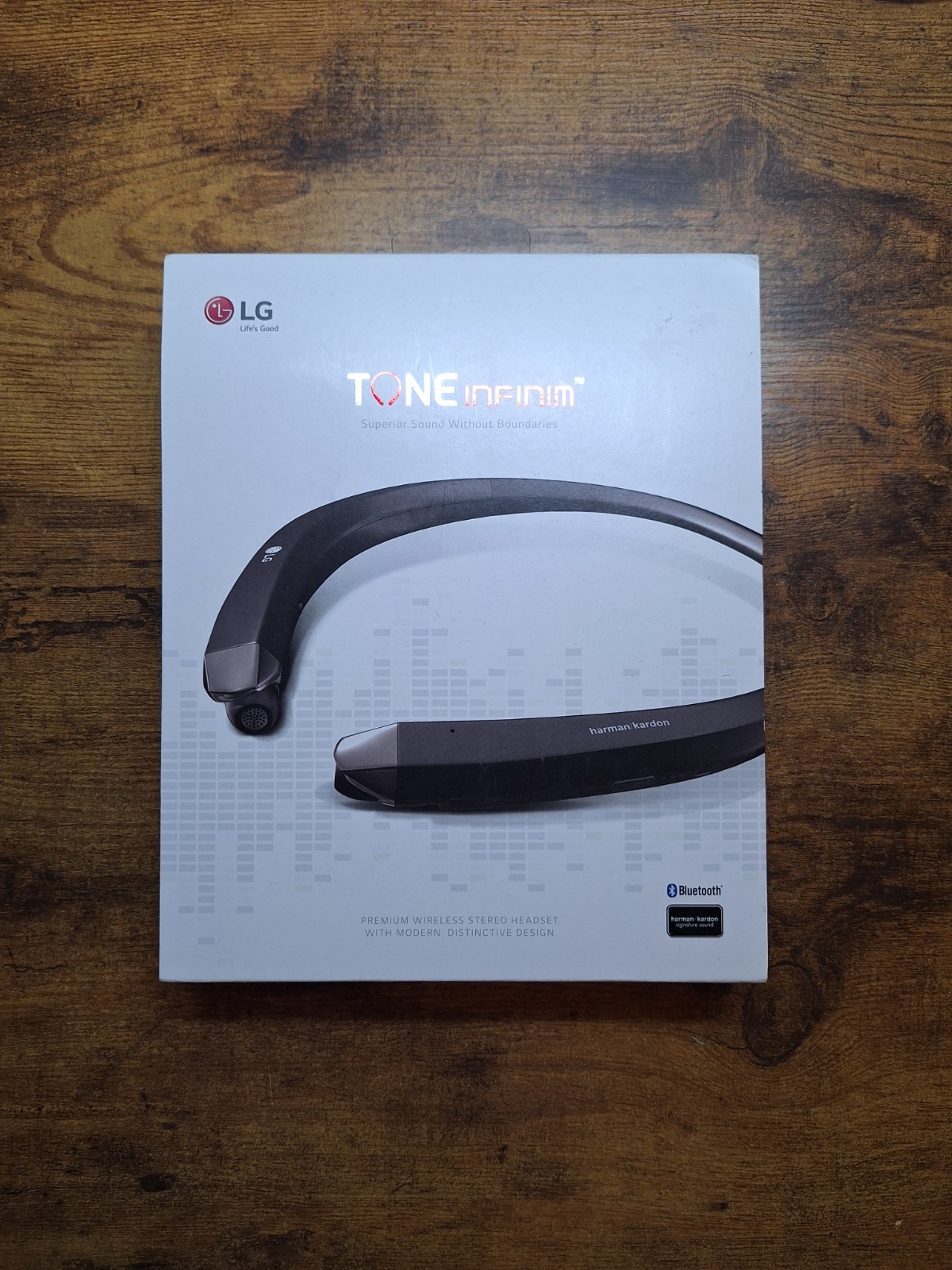 LG Tone Infinim HBS-910 Wireless Headset, Stereo Bluetooth Black (Very Clean)