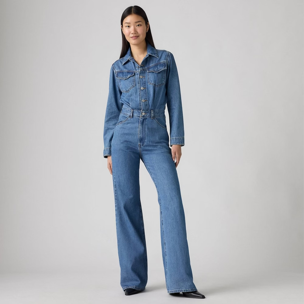 Levi\'s Women\'s Western Jumpsuit - Cause & Effect Size XL Levi\'s Women\'s Western Jumpsuit - Cause & Effect Size XL