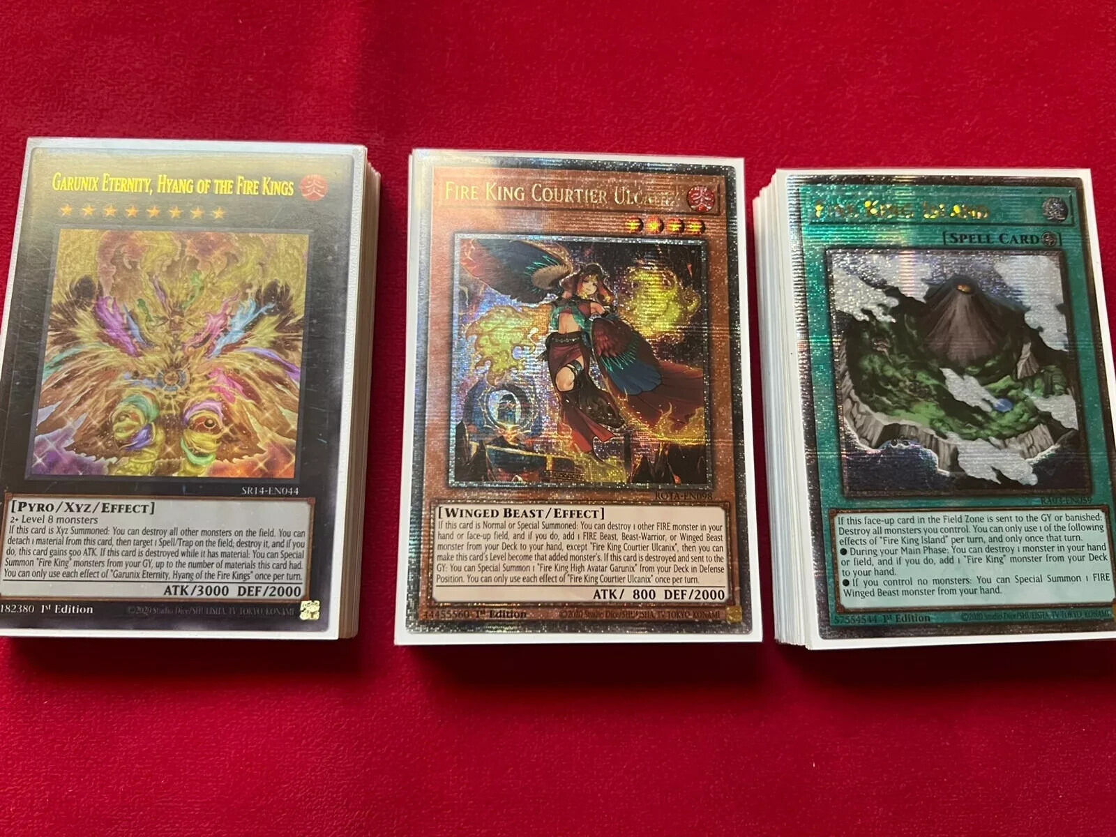 Yugioh Competitive Complete Snake Eye Fire King Deck Raging Pho **HOT** + Bonus