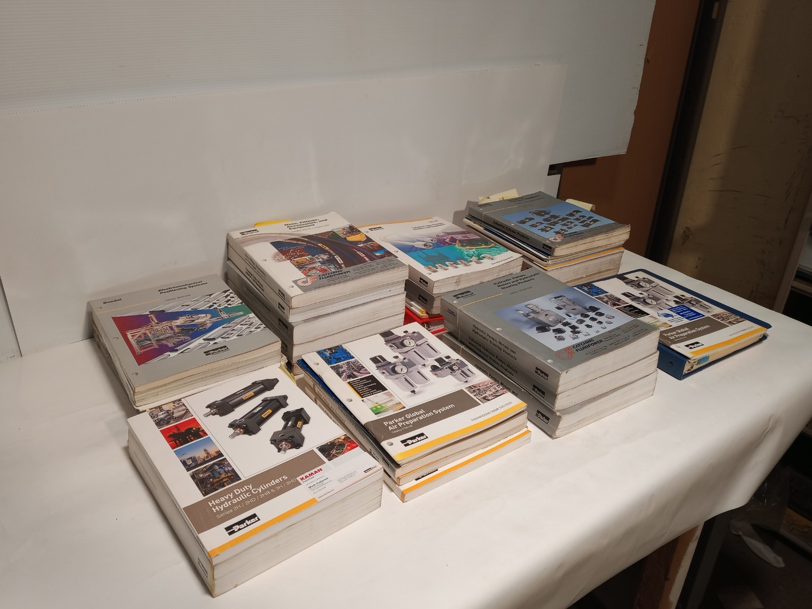 Parker Hannifin industrial catalogs lot hydraulic pneumatic hose manuals