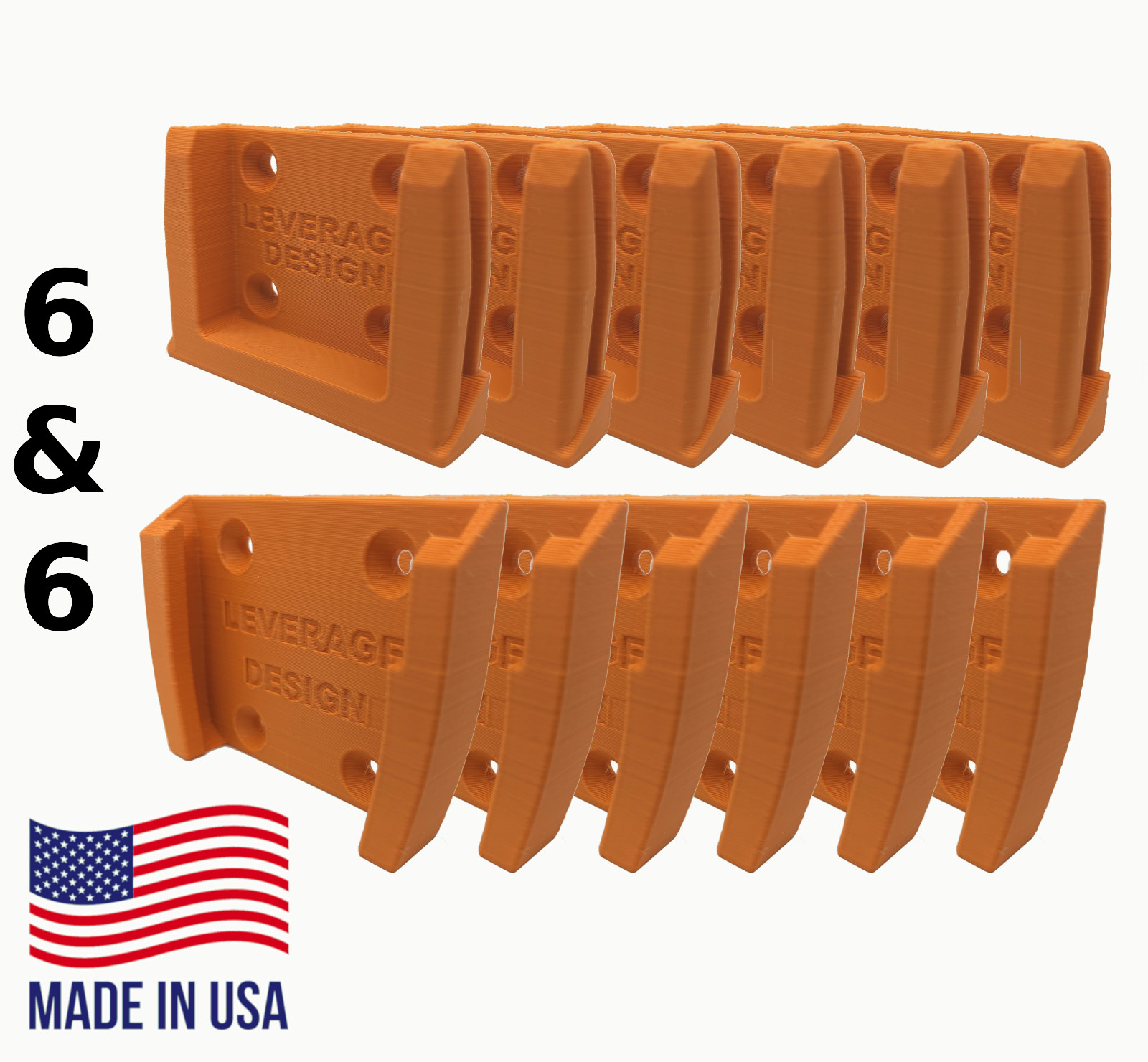 ORANGE 6 / 6 Combo Pack RIDGID 18V Tool and Battery Mounts / Hangers / Holders ORANGE 6 / 6 Combo Pack RIDGID 18V Tool and Battery Mounts / Hangers / Holders
