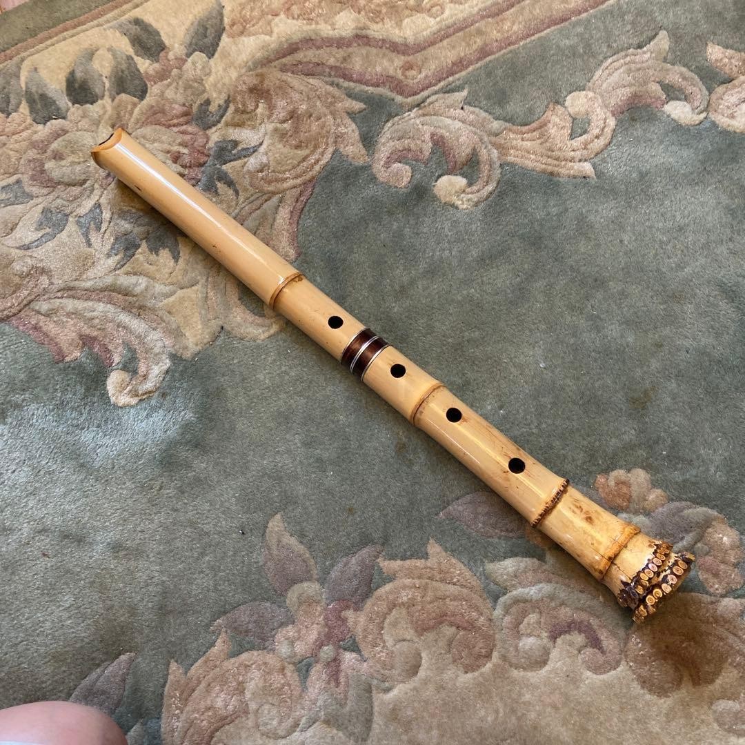 Japanese Shakuhachi Bamboo Flute Yoshimura 1.8 Shaku High Quality Traditional Japanese Shakuhachi Bamboo Flute Yoshimura 1.8 Shaku High Quality Traditional