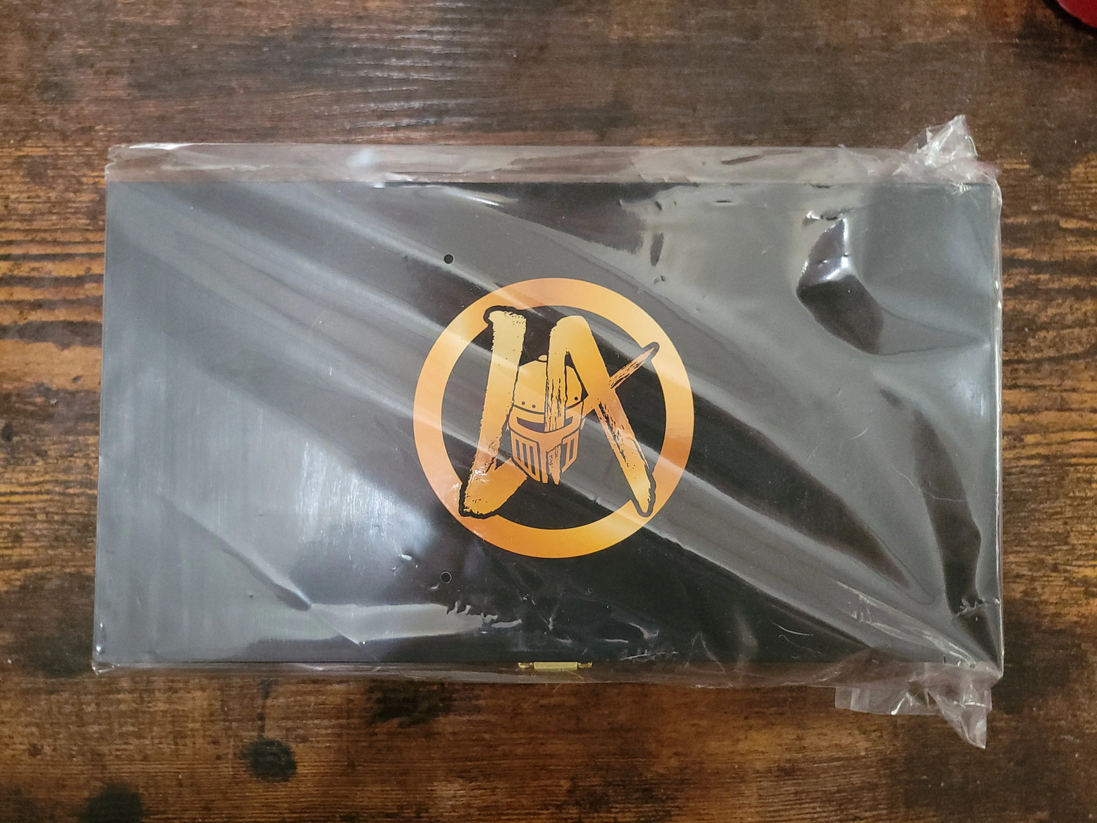 Official WWE LA Knight Replica Side Plate Box Set