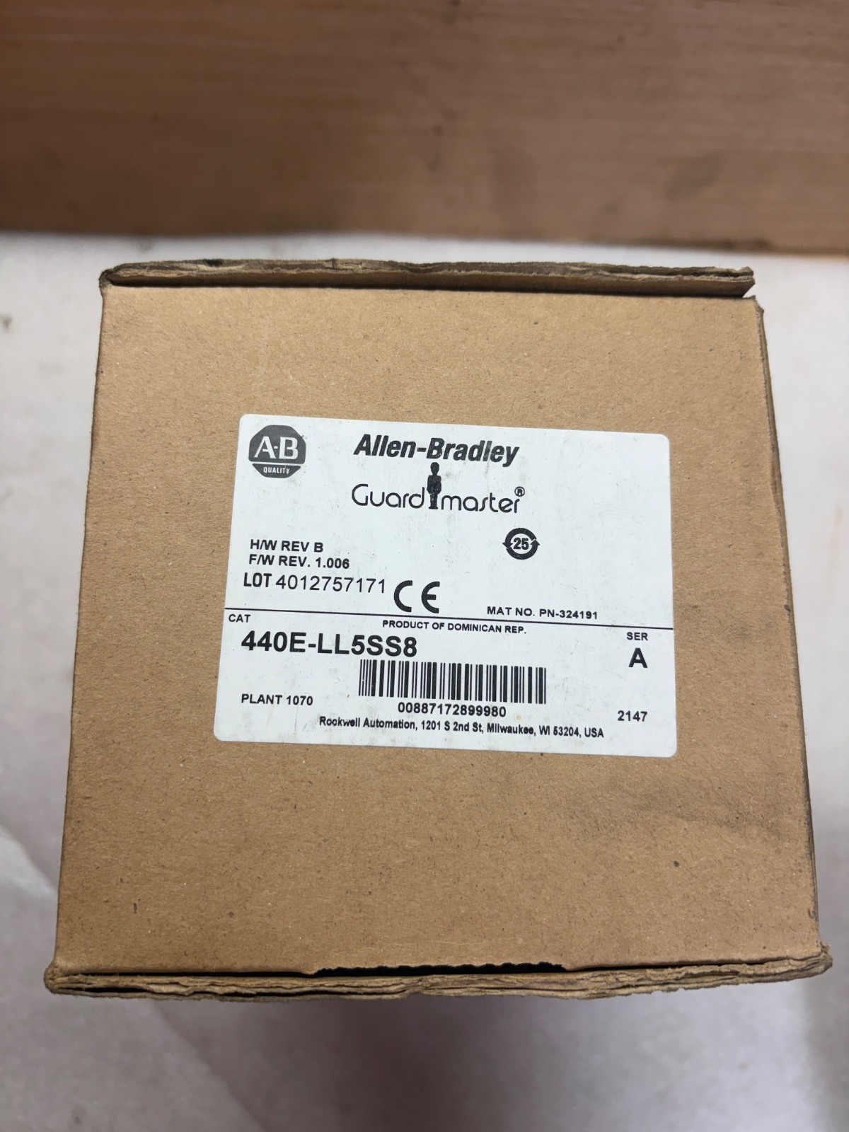 Allen Bradley 440E-LL5SS8 /A Gaurd master Lifeline 5 cable pull  *multiples aval