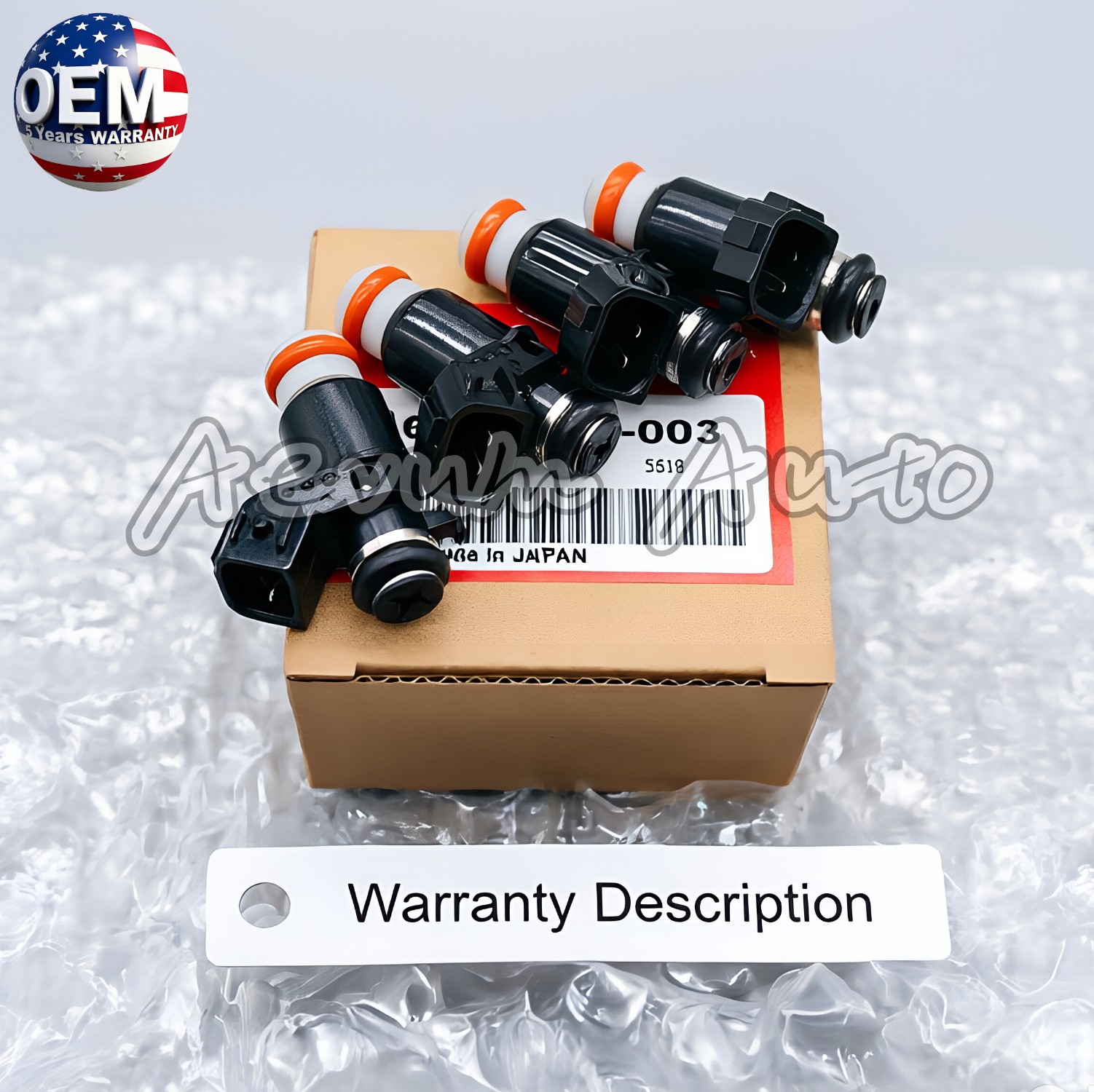 New 4Pcs OEM Fuel Injectors 16450-PLD-003 for 2001-2005 EL CIVIC 1.7L US Stock New 4Pcs OEM Fuel Injectors 16450-PLD-003 for 2001-2005 EL CIVIC 1.7L US Stock