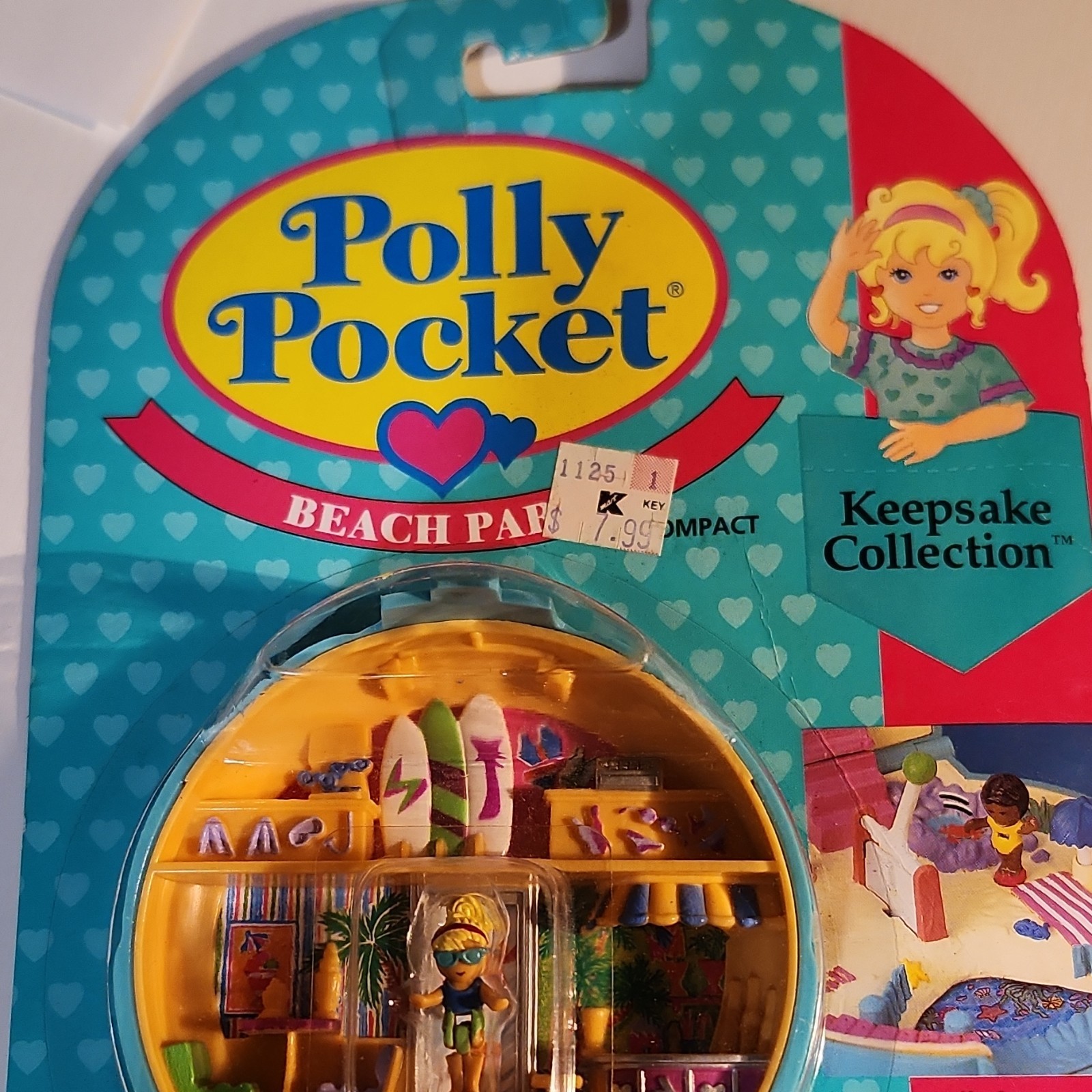 Mattel Polly Pocket Beach Party Compact Keepsake Collection 1994 Vintage Mattel Polly Pocket Beach Party Compact Keepsake Collection 1994 Vintage