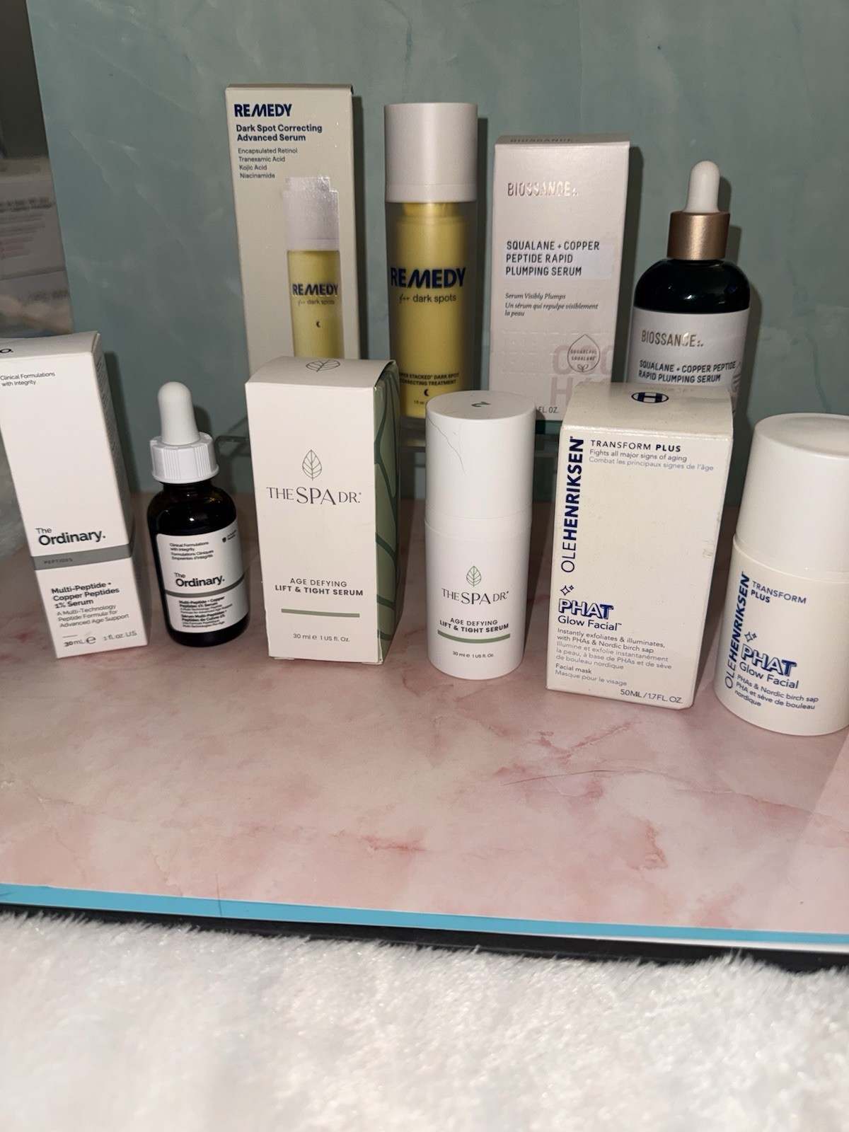 Luxury Anti-Aging Skincare Set Biossance Ole Henriksen The Ordinary