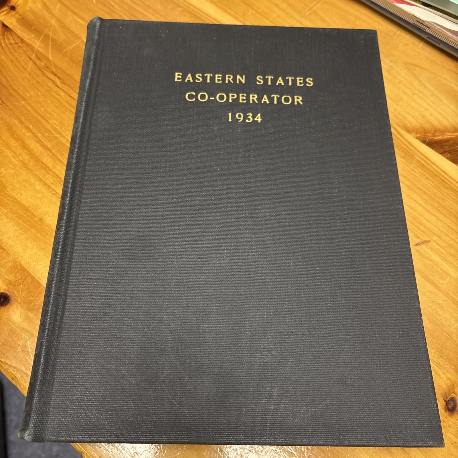 Eastern States Cooperator - Bound Complete 1934 Year Antique Farming Co-Operator Eastern States Cooperator - Bound Complete 1934 Year Antique Farming Co-Operator