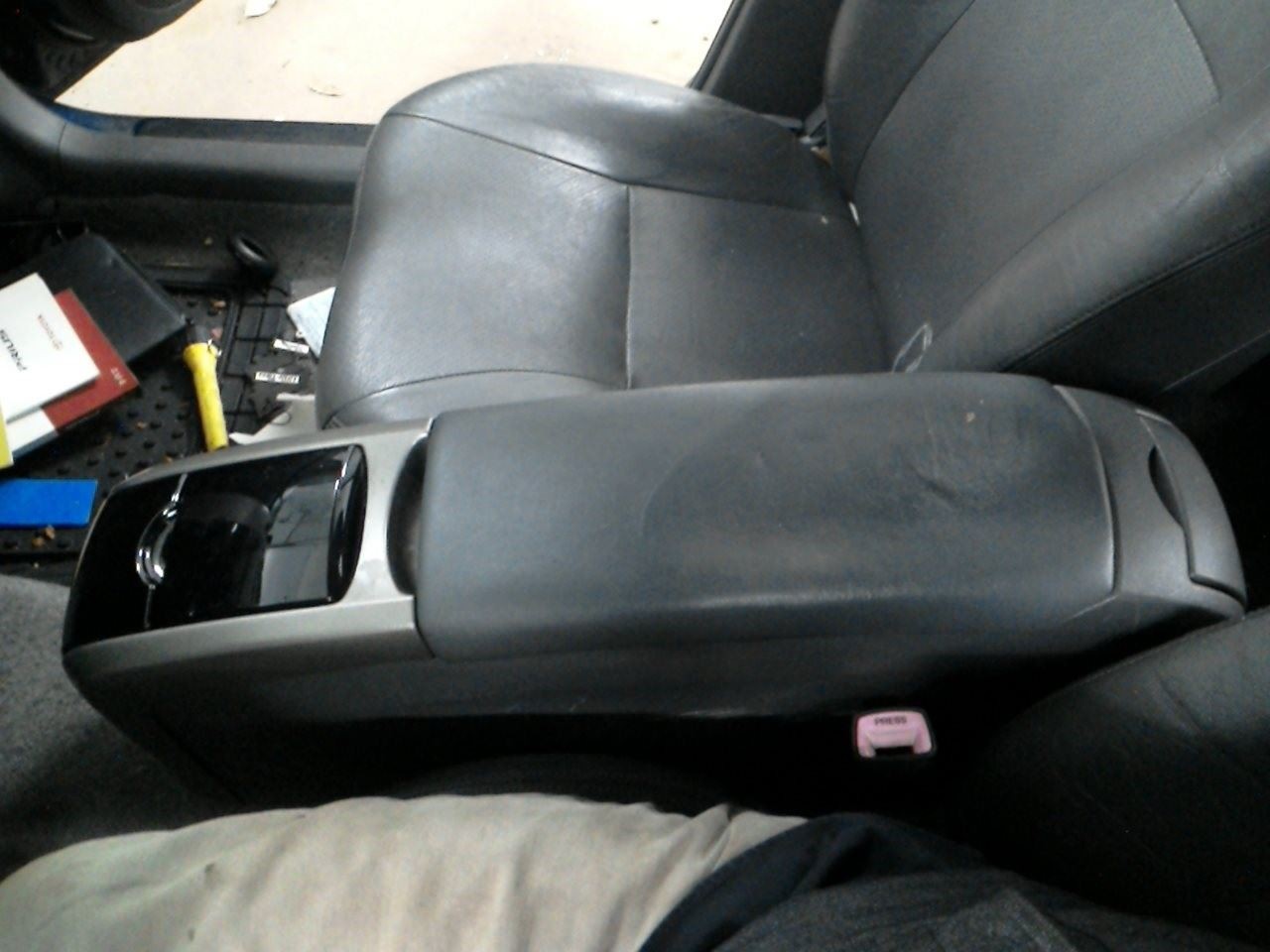 Console Front Floor Leather Without Rear Audio Fits 04-09 PRIUS 104945286