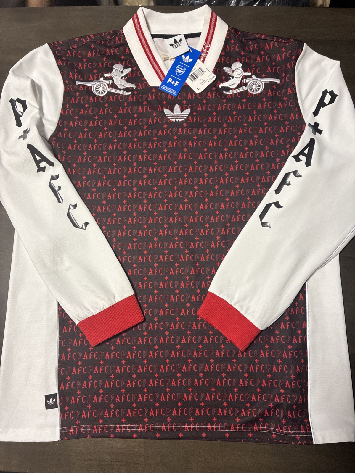 Arsenal FC Places+Faces Lifestyler Jersey Men's Soccer KC1213 Arsenal FC Places+Faces Lifestyler Jersey Men's Soccer KC1213