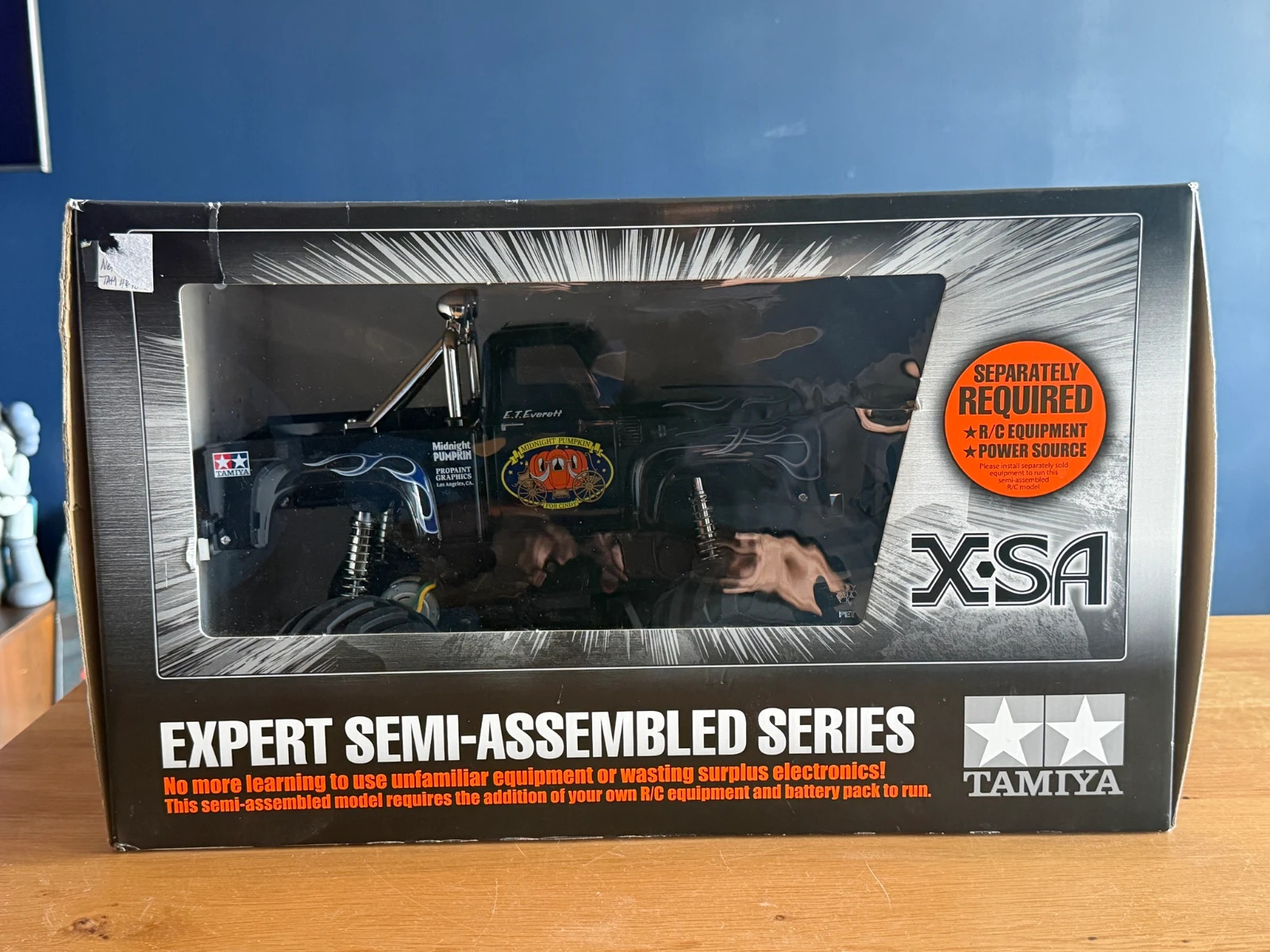 Tamiya Midnight Pumpkin 46705 X-SA Semi-Assembled 1/12 2WD RC Monster Truck CW01