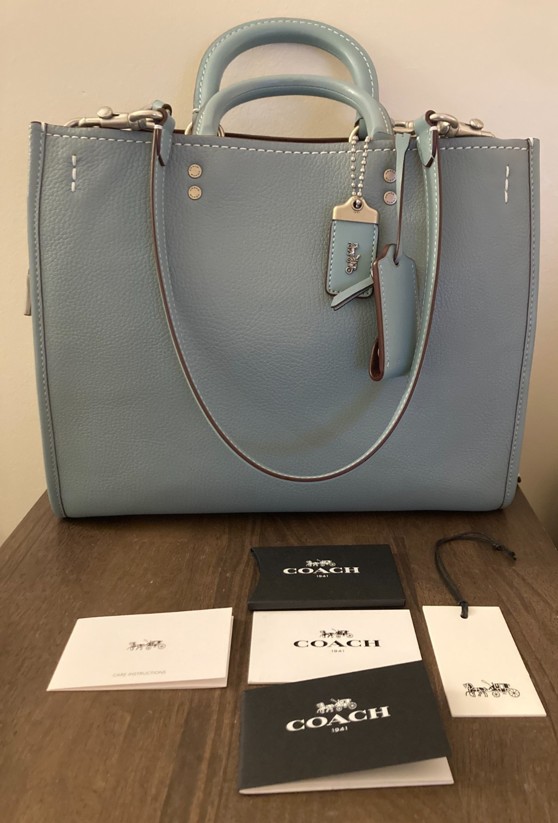 NWT COACH 1941 Rogue 30 Steel Blue  #38124 - 2nd Gen 2017  RARE HTF