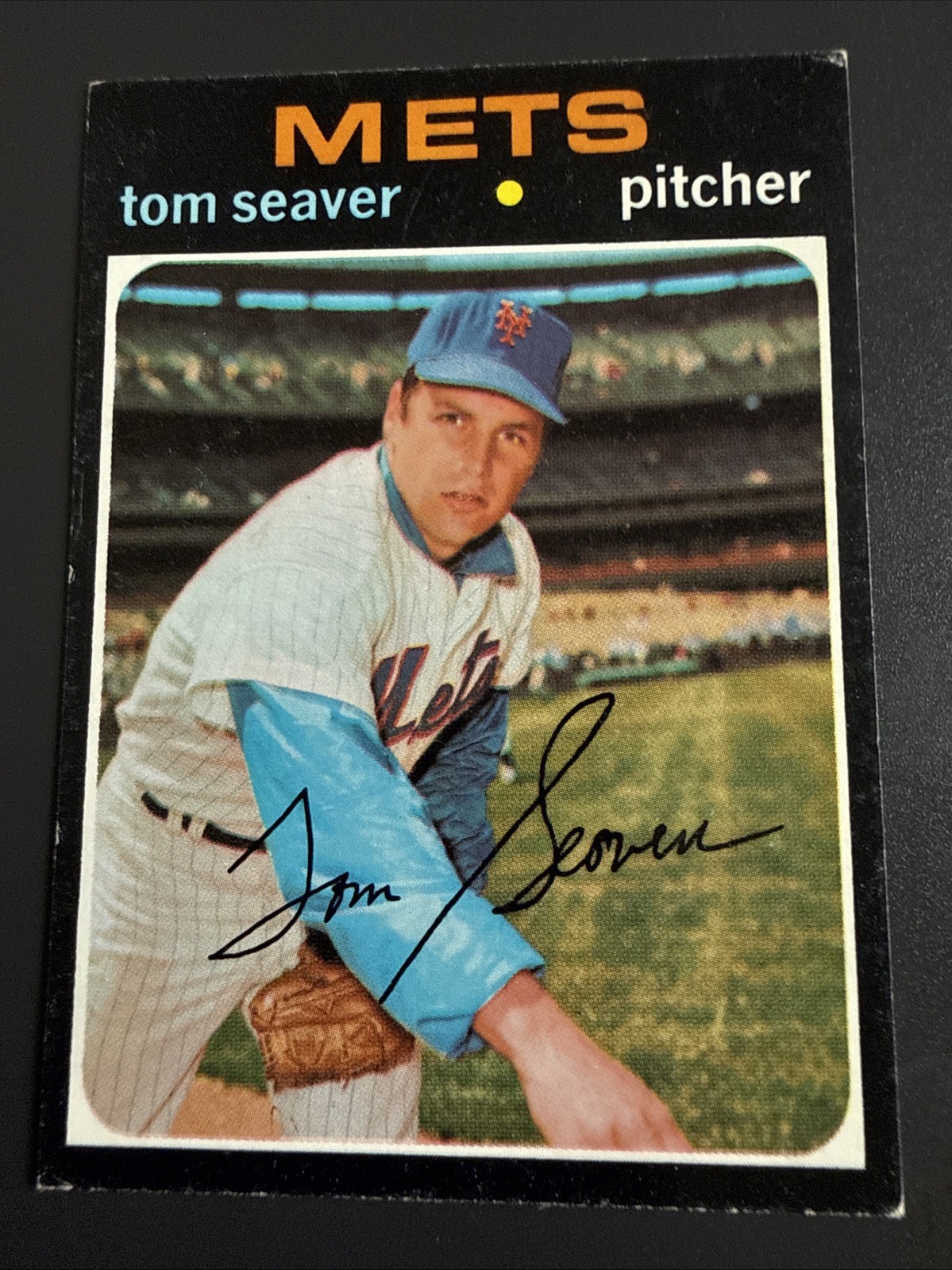 1971 Topps Baseball #160 Tom Seaver Excellent New York Mets