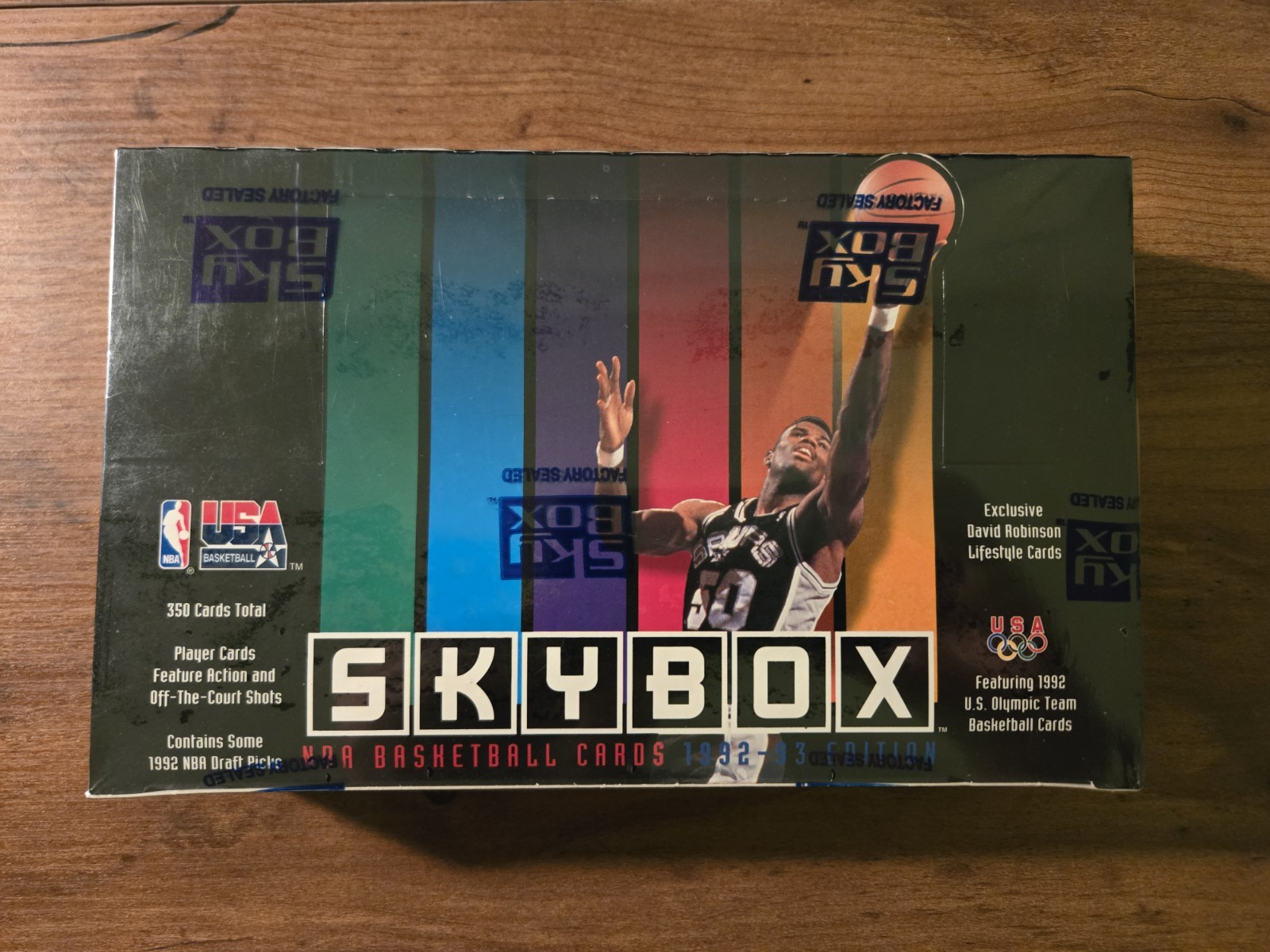 Vintage 1992-93 Skybox NBA Basketball Series 1 Hobby Box - Factory Sealed