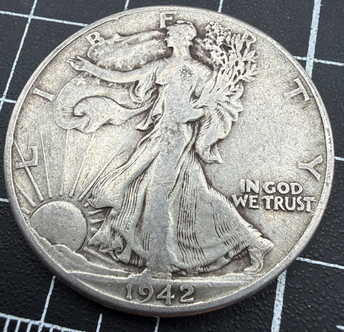 1942-P Walking Liberty 