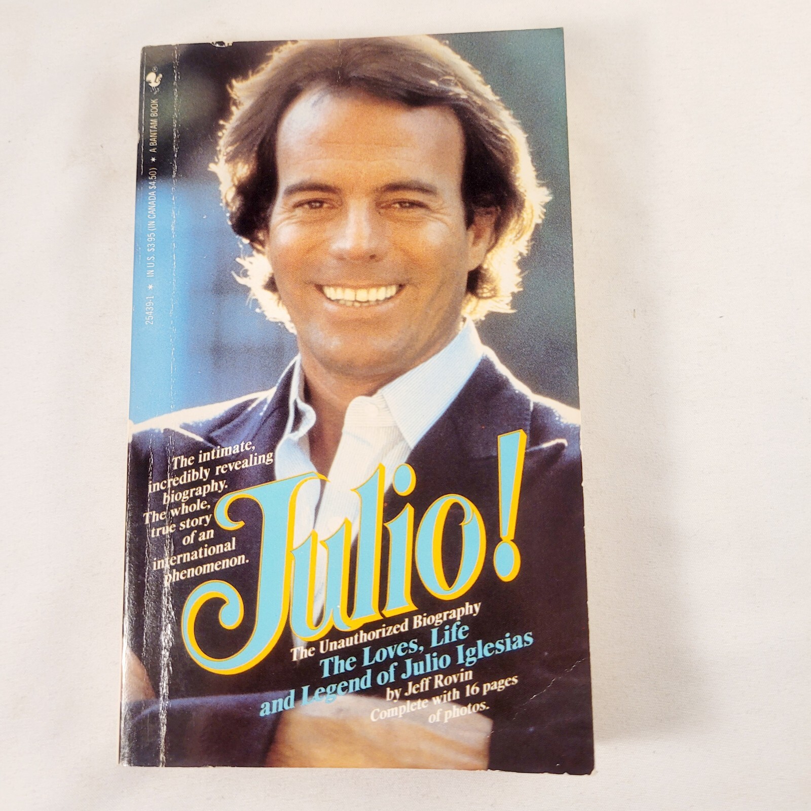 Julio: Biography of Julio Iglesias by Rovin, Jeff Paperback 1985 Julio: Biography of Julio Iglesias by Rovin, Jeff Paperback 1985