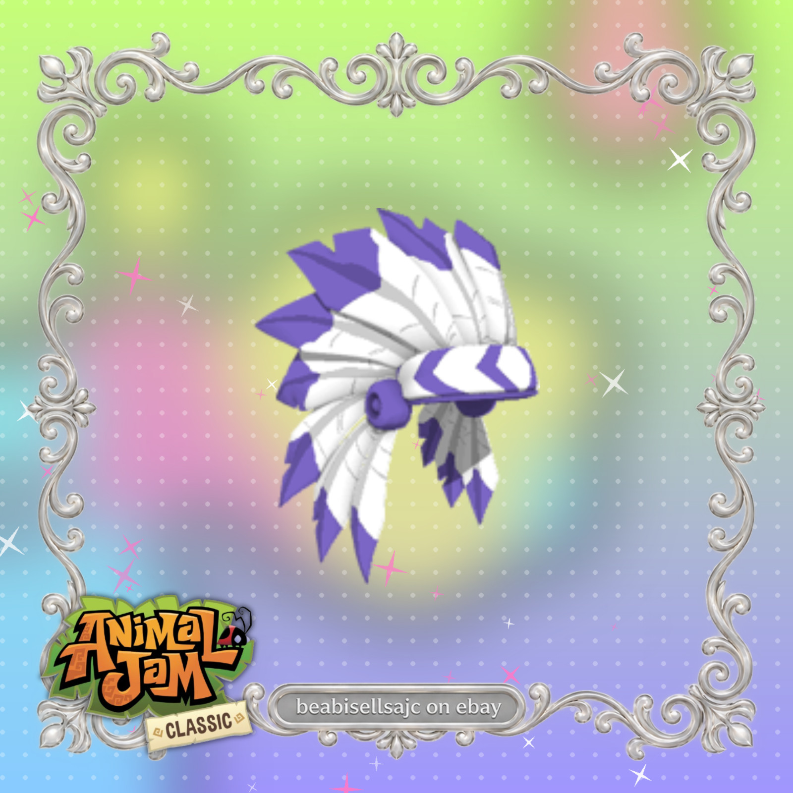 Rare Headdress BEST VALUE Animal Jam Classic| (READ DESCRIPTION)  AJC