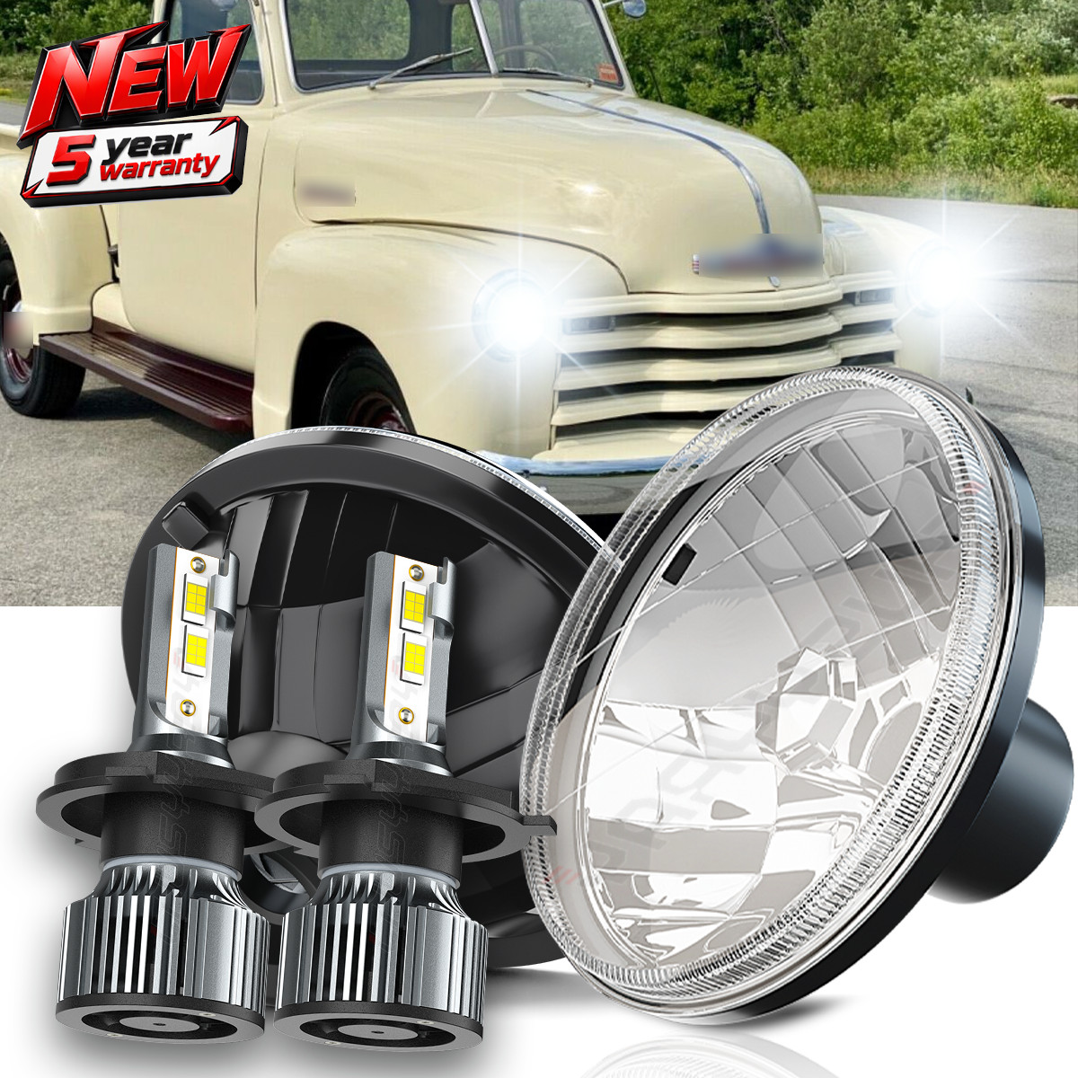 For 1947-1959 Chevrolet Truck 3100 Pair 7\