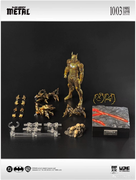 UPF 1/12 Dark Nights: Metal The Reverse Red Death Action Figure WF2026 Limited