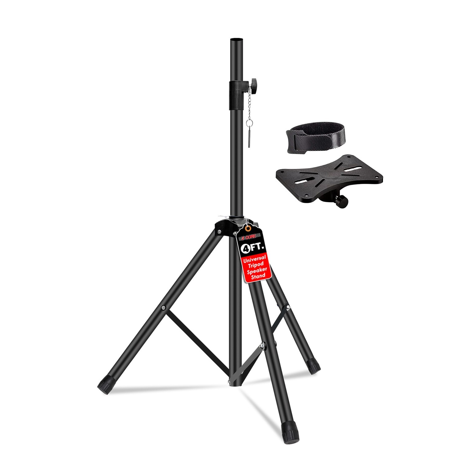 5Core Speaker Stand Tripod Heavy Duty Adjustable 48\