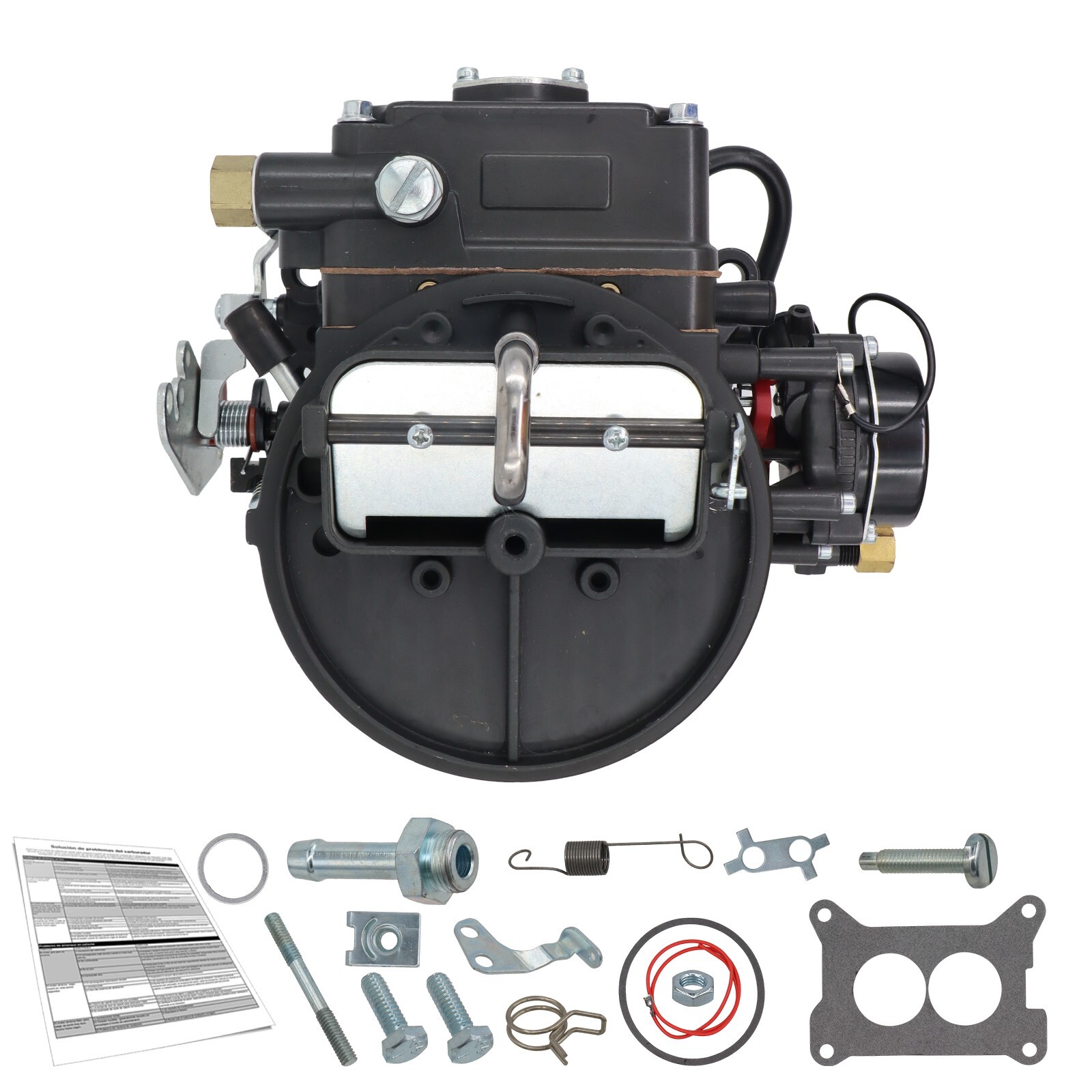 Holley 0-80402-2 500 CFM Marine Carburetor 2 Barrel Electric Choke Hardcore Gray Holley 0-80402-2 500 CFM Marine Carburetor 2 Barrel Electric Choke Hardcore Gray