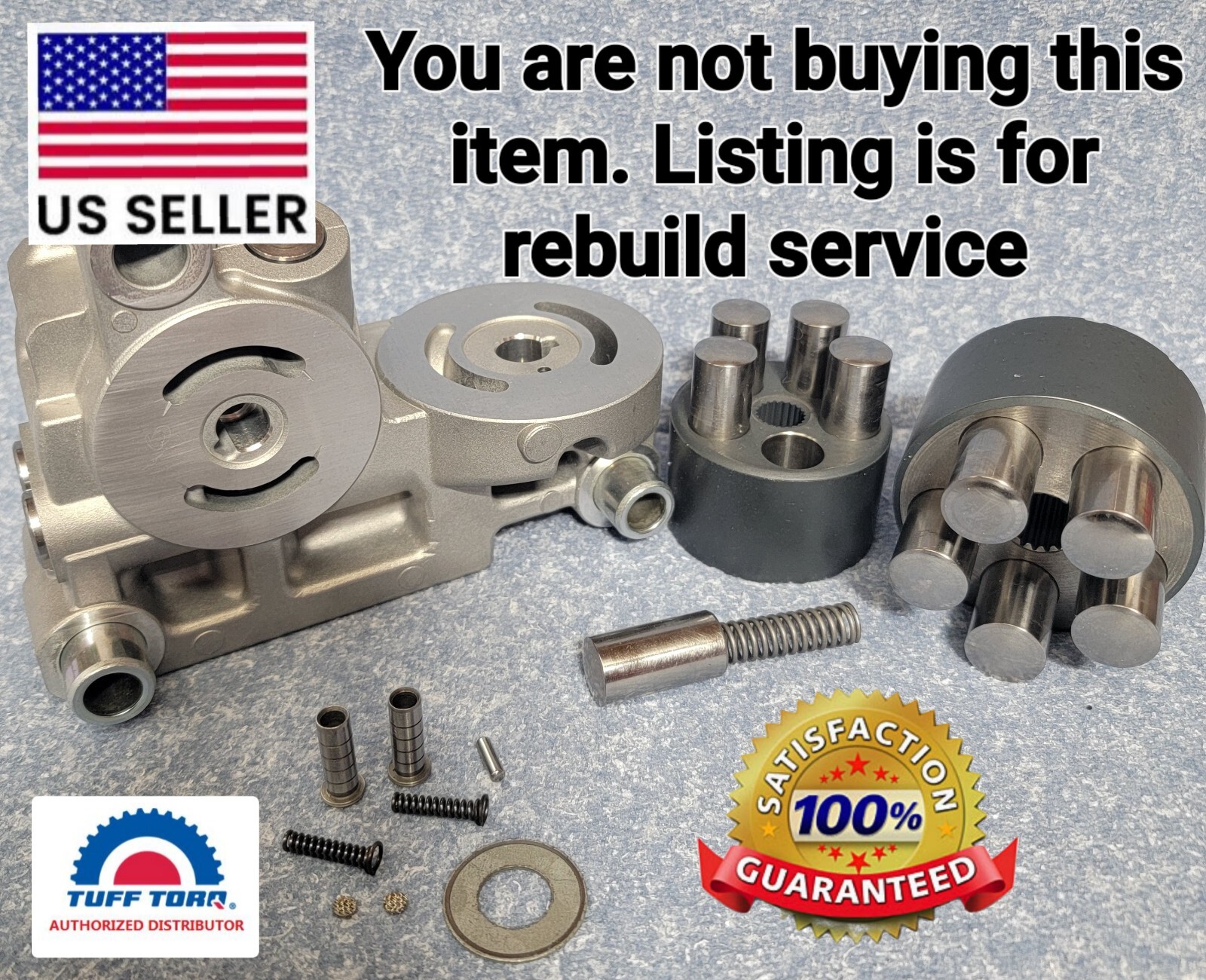 REBUILD SERVICES : Tuff Torq Transmission Transaxle K46 / T40 / K57 / K62 / K66