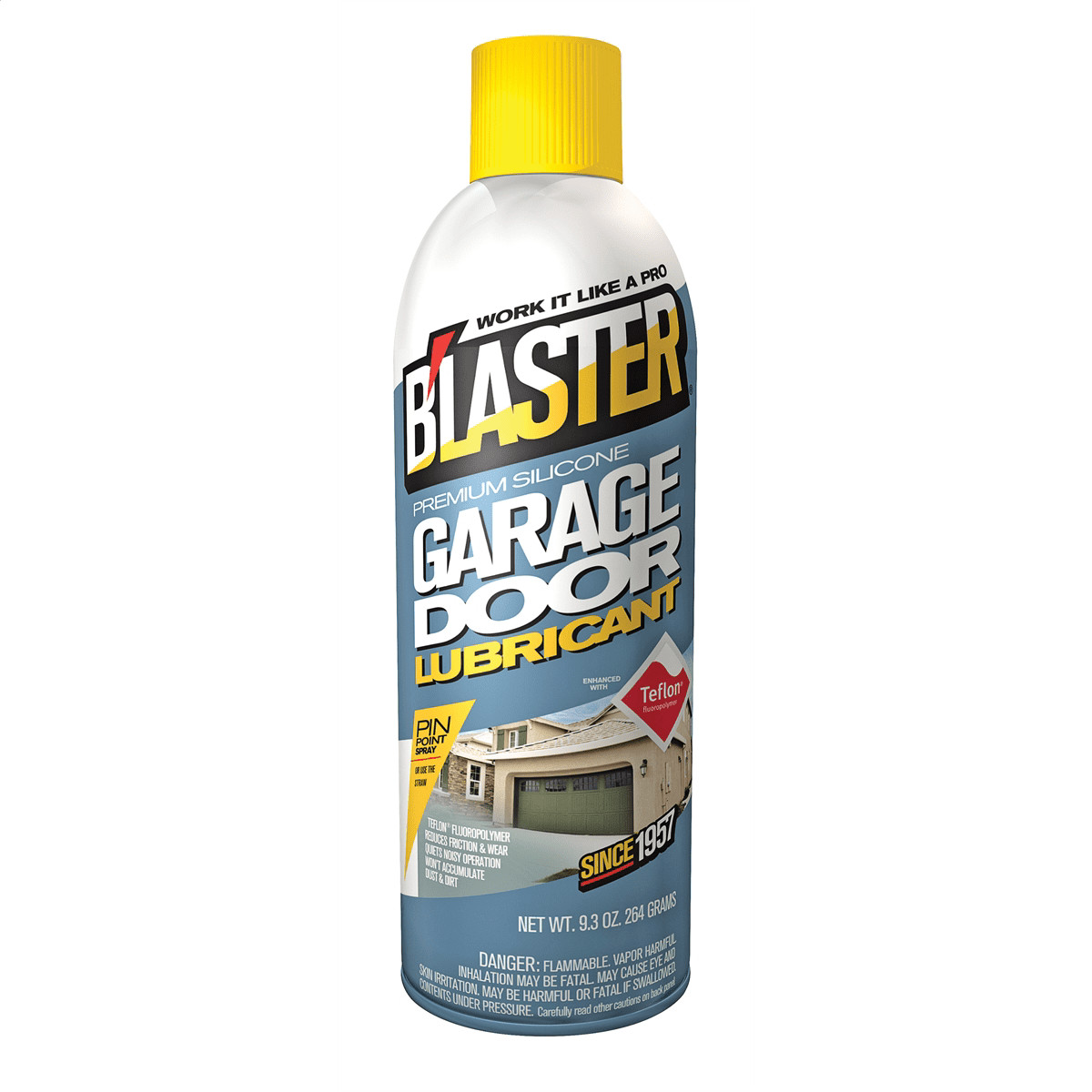Blaster Garage Door Lubricant Spray Premium Silicone 9.3 Oz. Blaster Garage Door Lubricant Spray Premium Silicone 9.3 Oz.
