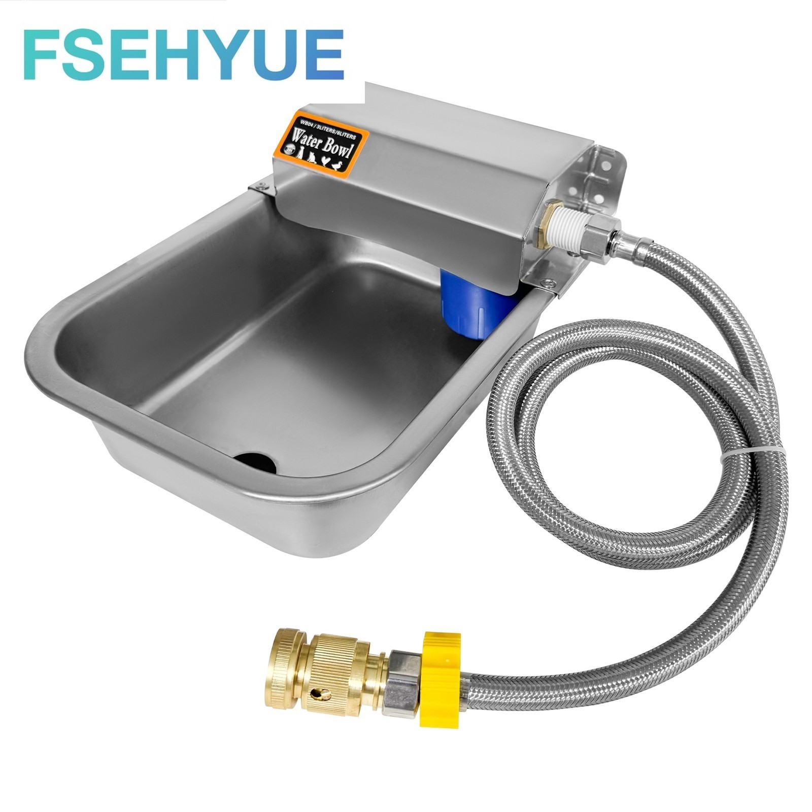 Automatic Dog Water Bowl Dispenser Drinking Water Bowl Stainless Steel