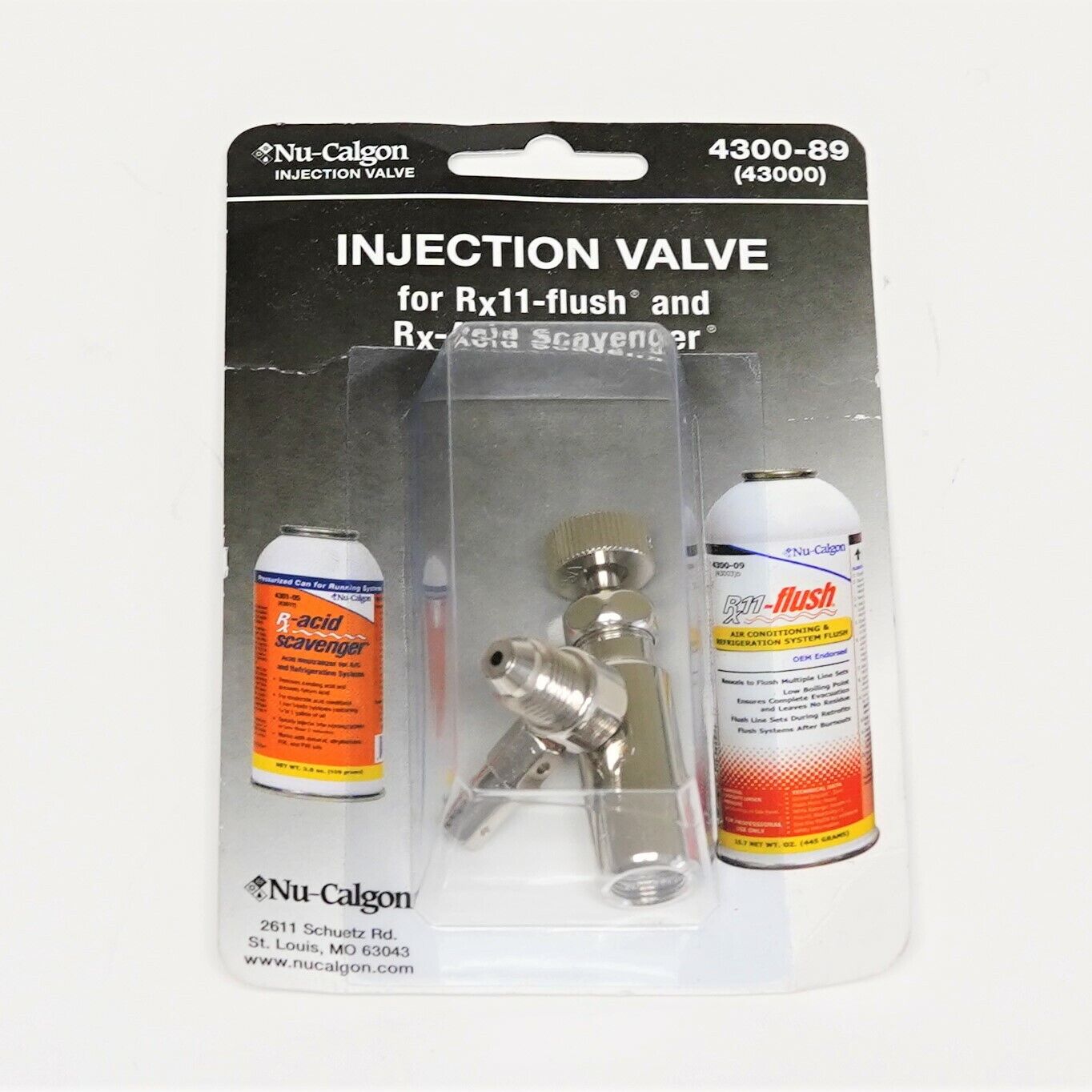 Nu-Calgon Rx11-Flush Injection Valve 4300-89