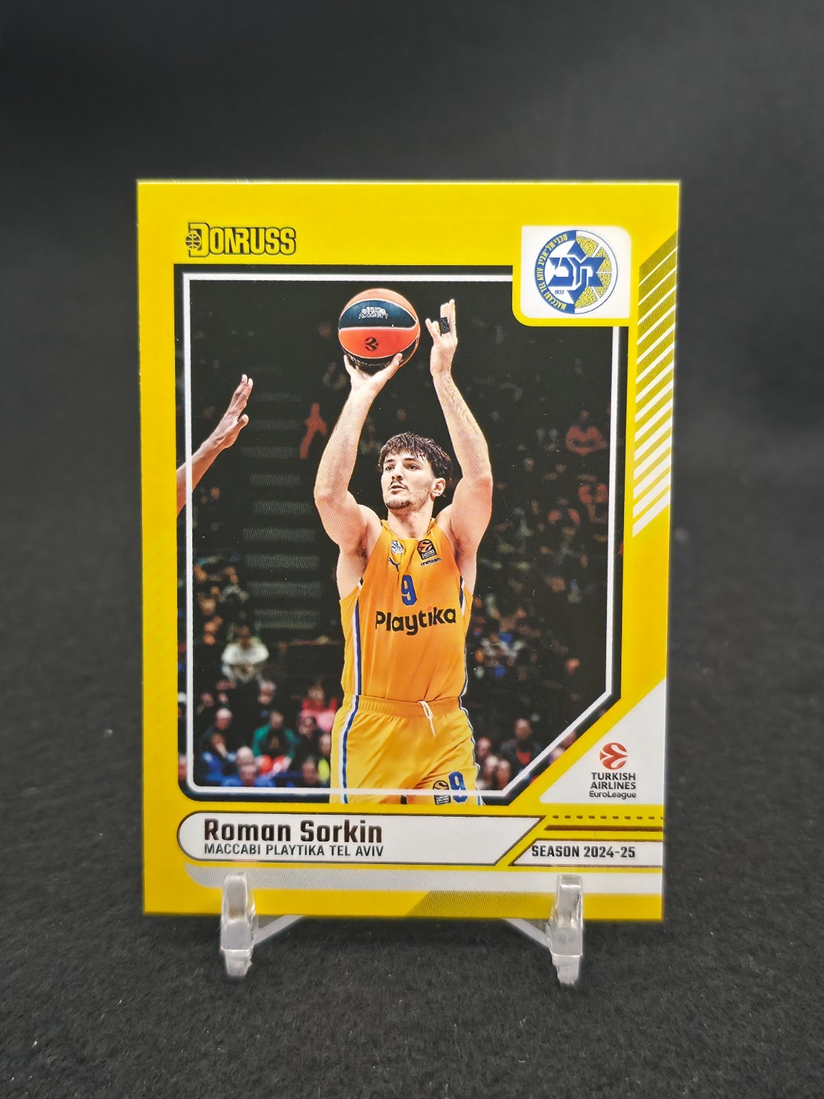 2024-25 Donruss EuroLeague Basketball Yellow Flood Parallel PICK YOUR CARD