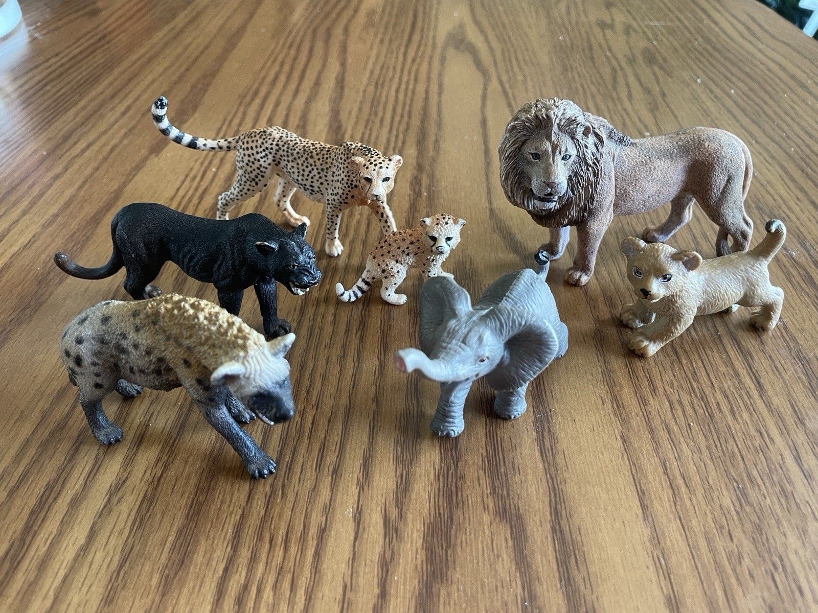 Lot 7 Schleich Safari Ltd African Animals Used Great Shape Lion Leopard Elephant Lot 7 Schleich Safari Ltd African Animals Used Great Shape Lion Leopard Elephant