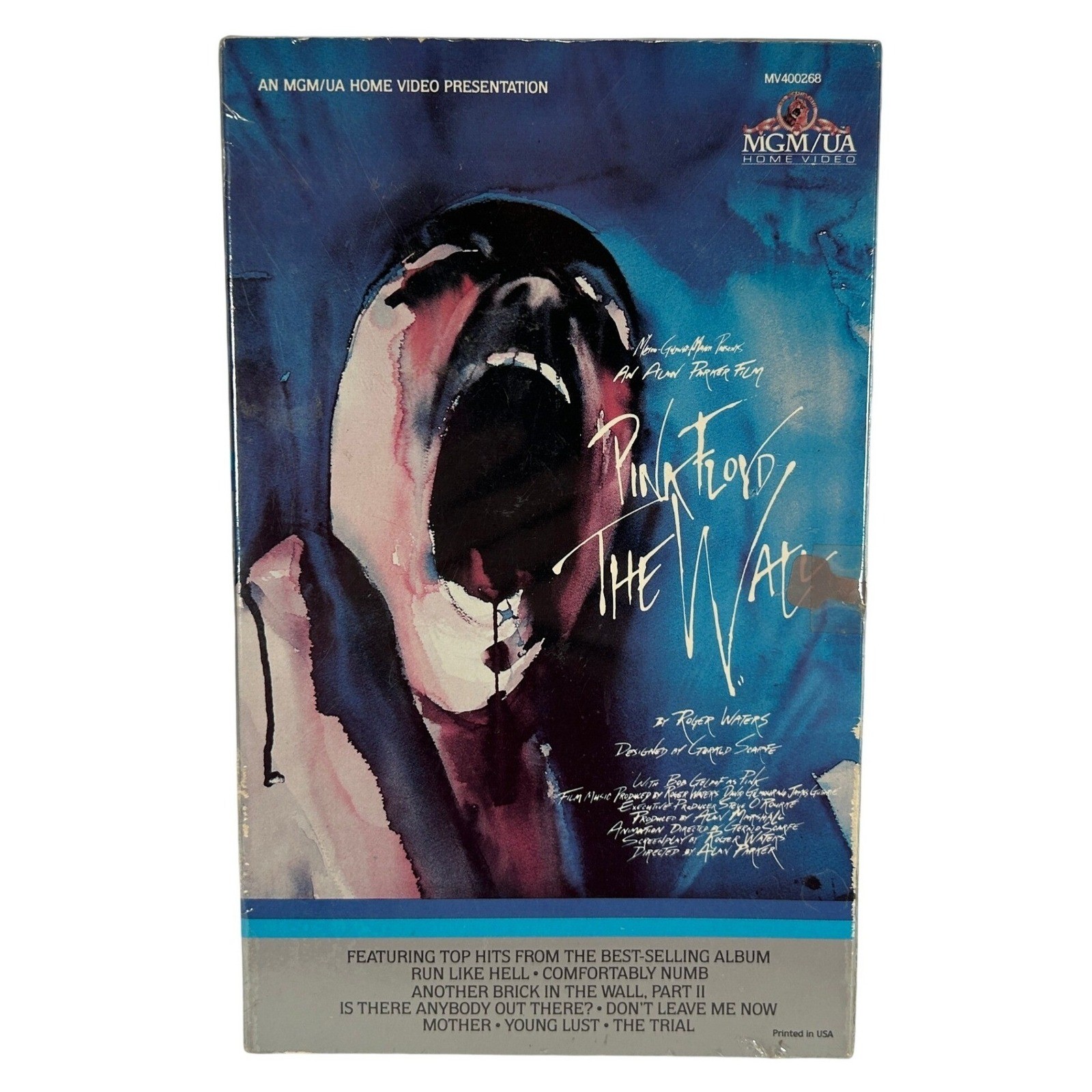 Empty Display Pink Floyd The Wall VHS 1982 MGM/UA Home Video MV400268 SELAED