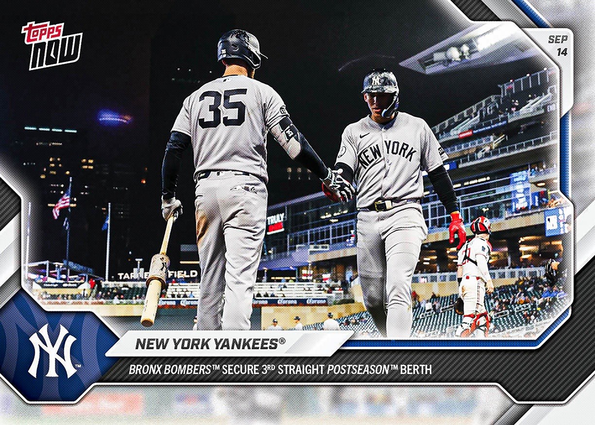 *PRE SALE* New York Yankees - 2026 MLB Topps NOW® - Card 677