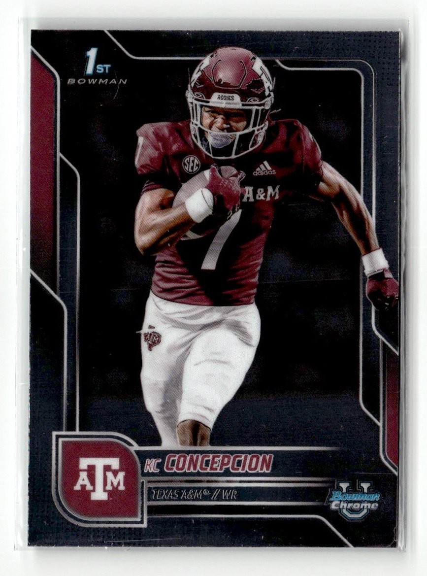 2025 Bowman Chrome KC CONCEPCION #91 A&M