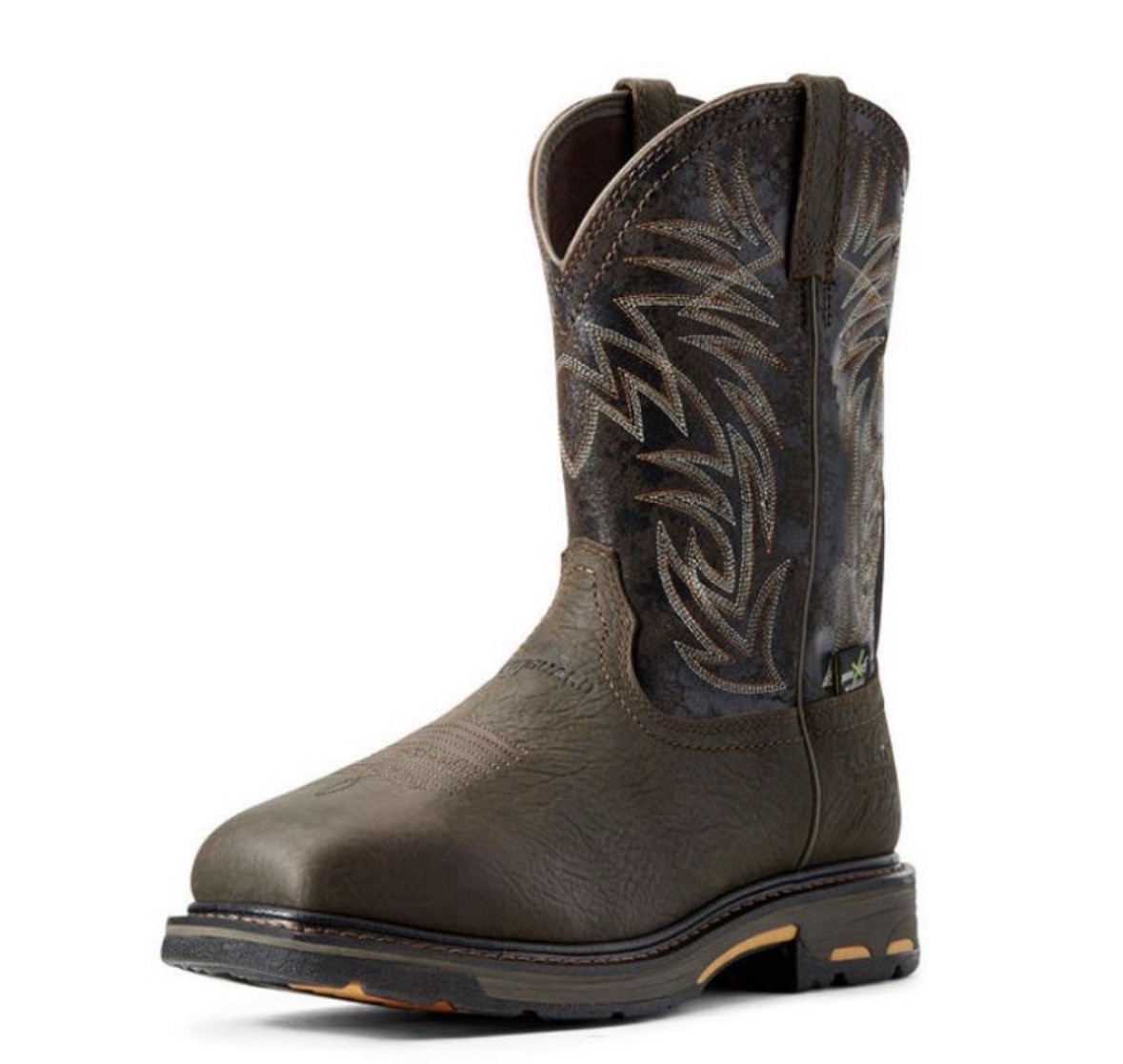 Ariat Men\'s WorkHog XT Composite Toe Work Boot Brown Size 11EE USA Waterproof