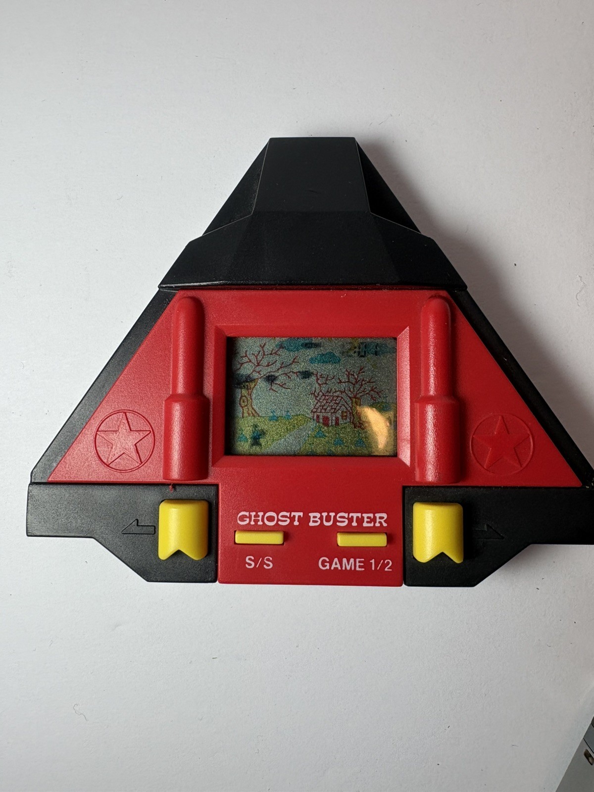 Rare 1980s Ghost Buster LCD Electronic Handheld Tabletop Game Working Rare 1980s Ghost Buster LCD Electronic Handheld Tabletop Game Working