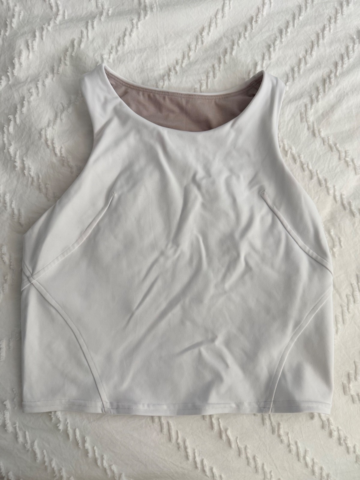 Lululemon White Tank Top Size 8 Align Lululemon White Tank Top Size 8 Align