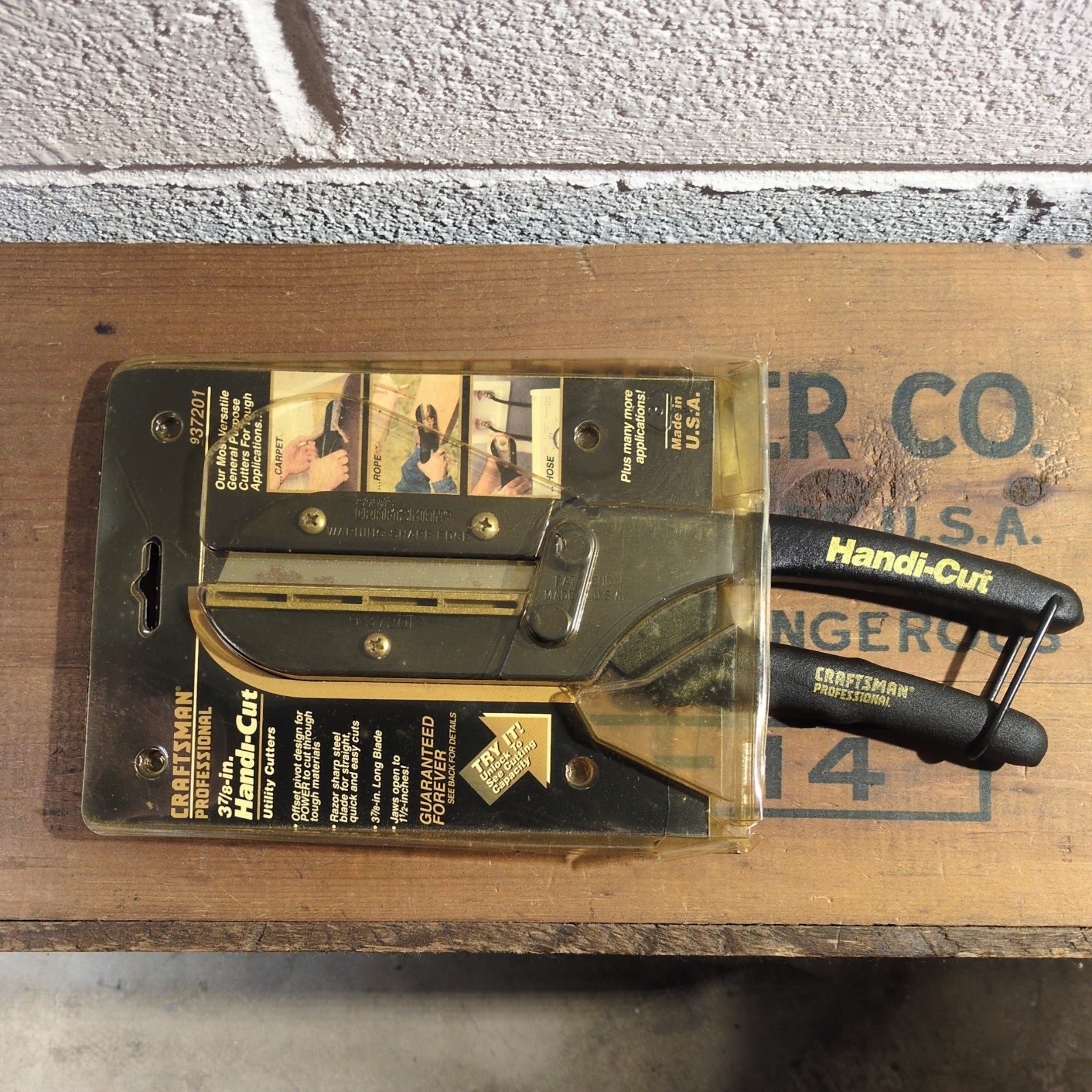Vintage NOS Craftsman Professional Handi-Cut 3-7/8 Vintage NOS Craftsman Professional Handi-Cut 3-7/8
