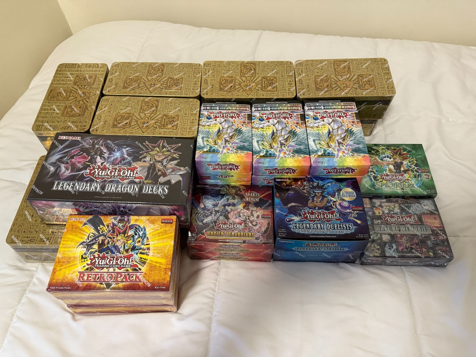 Yugioh 7x Booster Packs or Deck / Unscaled, Authentic, Sealed *Read Descript*