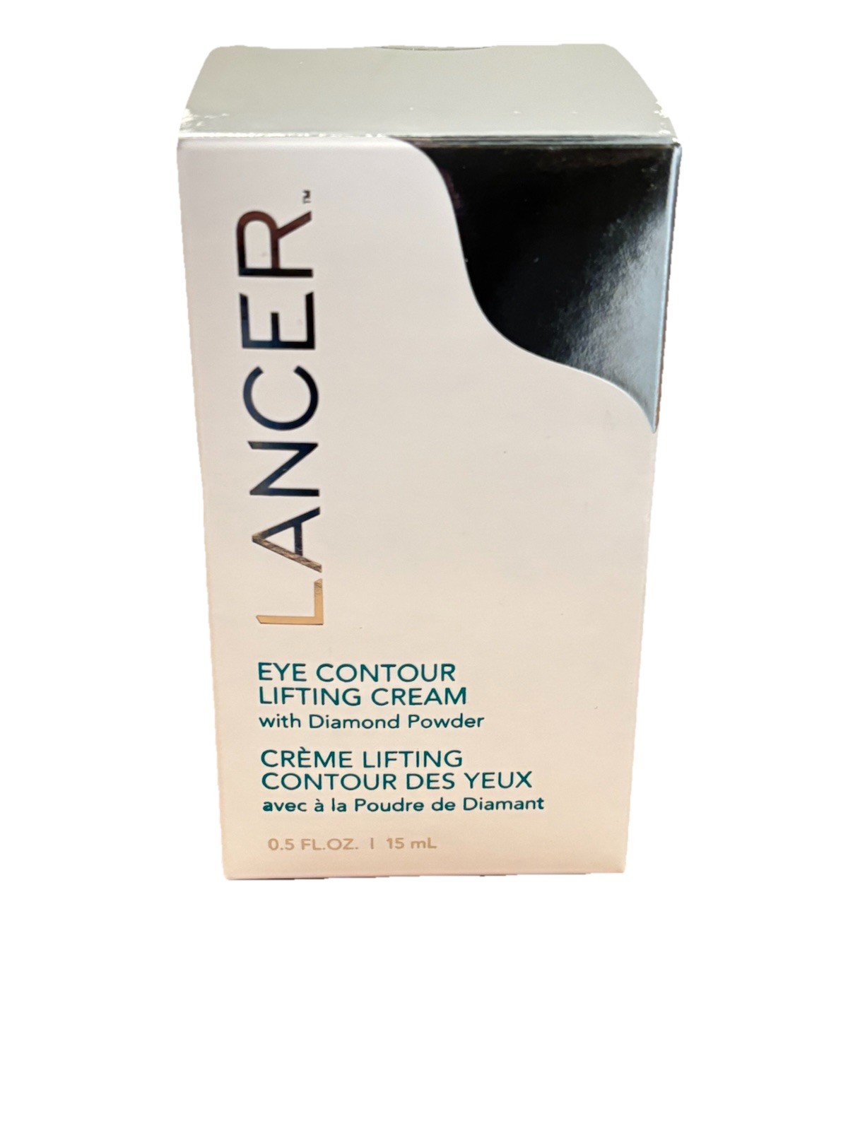 Lancer Skincare Eye-Contour Lifting Cream with Diamond Powder Full Size .5 Oz