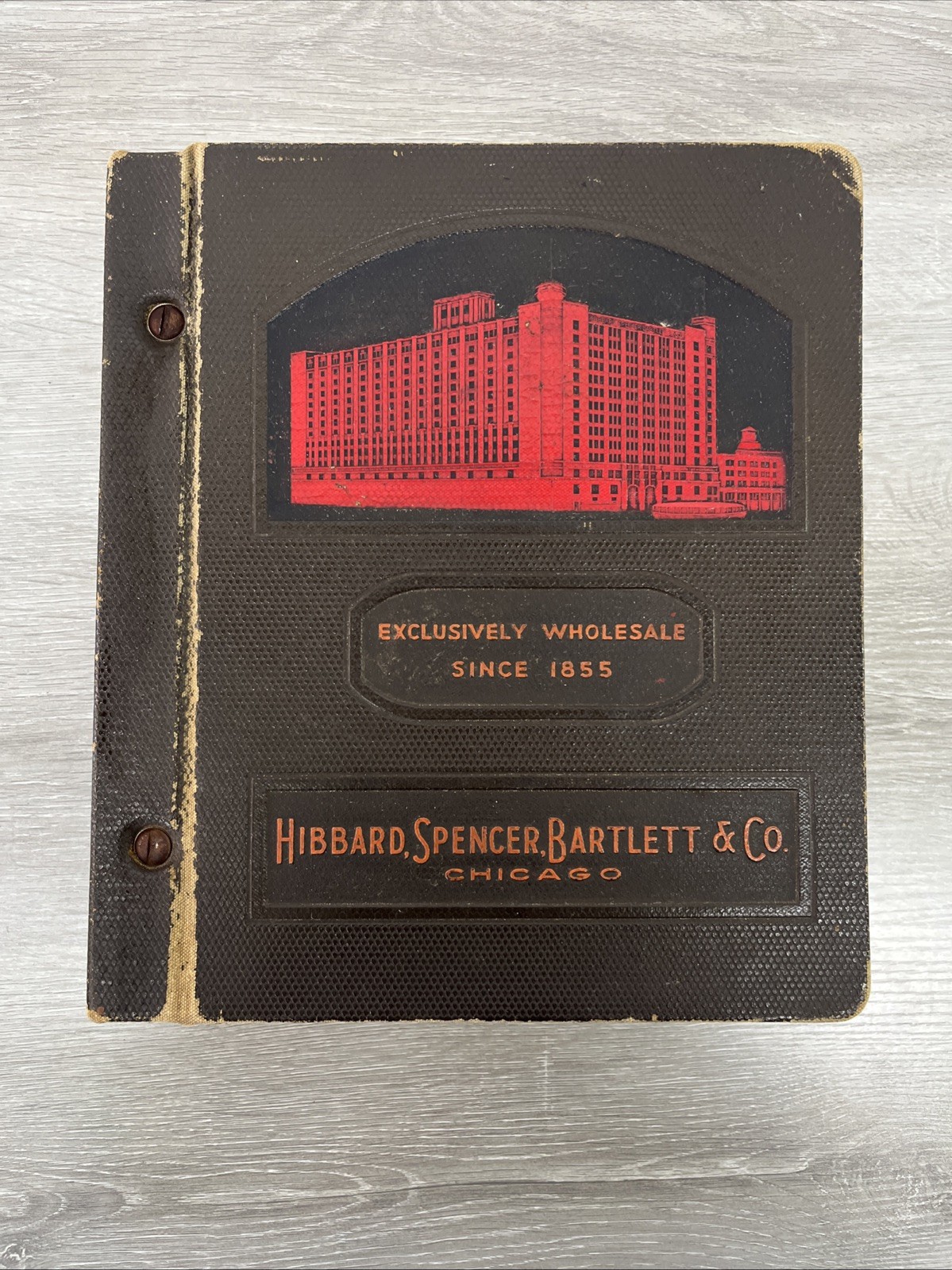 Vintage Whole Sale Catalog Since 1855 Hibbard, Spencer, Barlett & Co. Vintage Whole Sale Catalog Since 1855 Hibbard, Spencer, Barlett & Co.