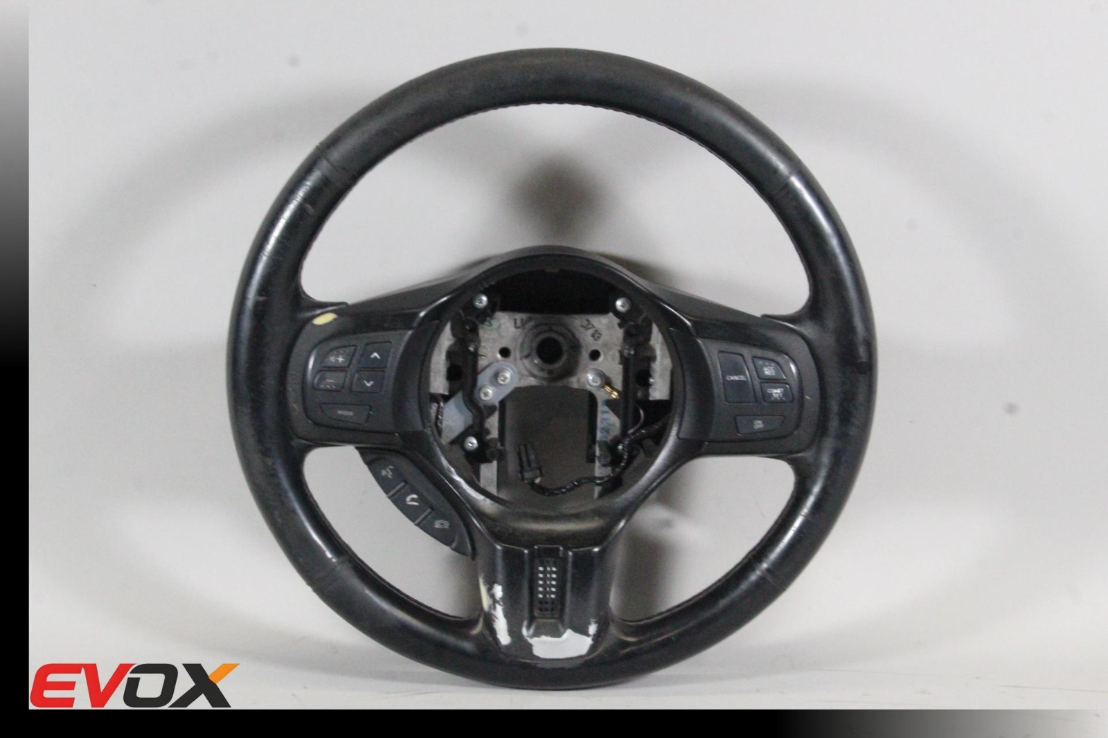 08-15 Mitsubishi Lancer Evolution X OEM Steering Wheel 99 08-15 Mitsubishi Lancer Evolution X OEM Steering Wheel 99