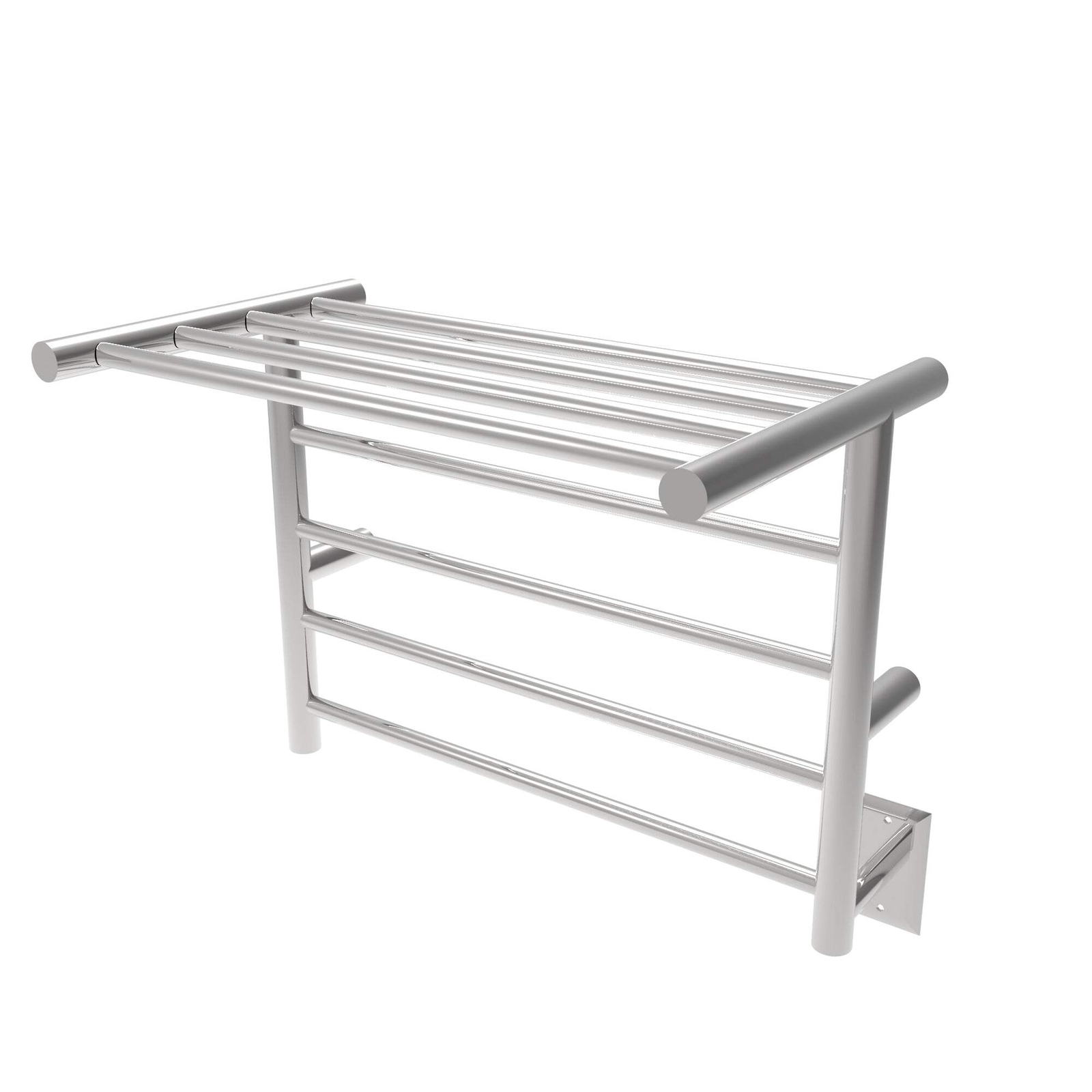 Amba RSH-P Radiant Shelf Towel Warmer with 8 Bars, Polished Finish