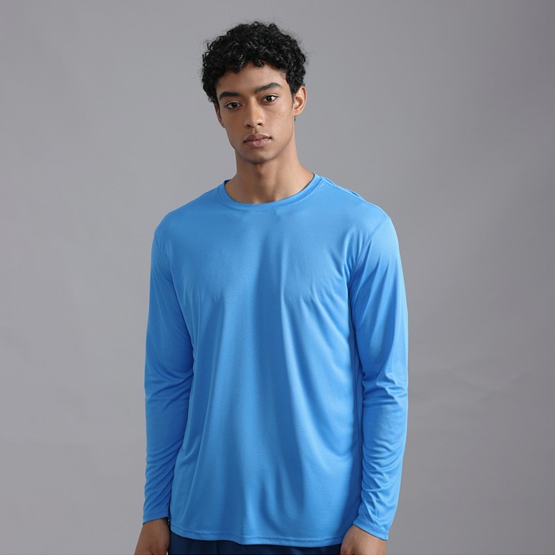 Men’s UPF 50+ Long Sleeve Sun Protection Shirt, UV Fishing Tee